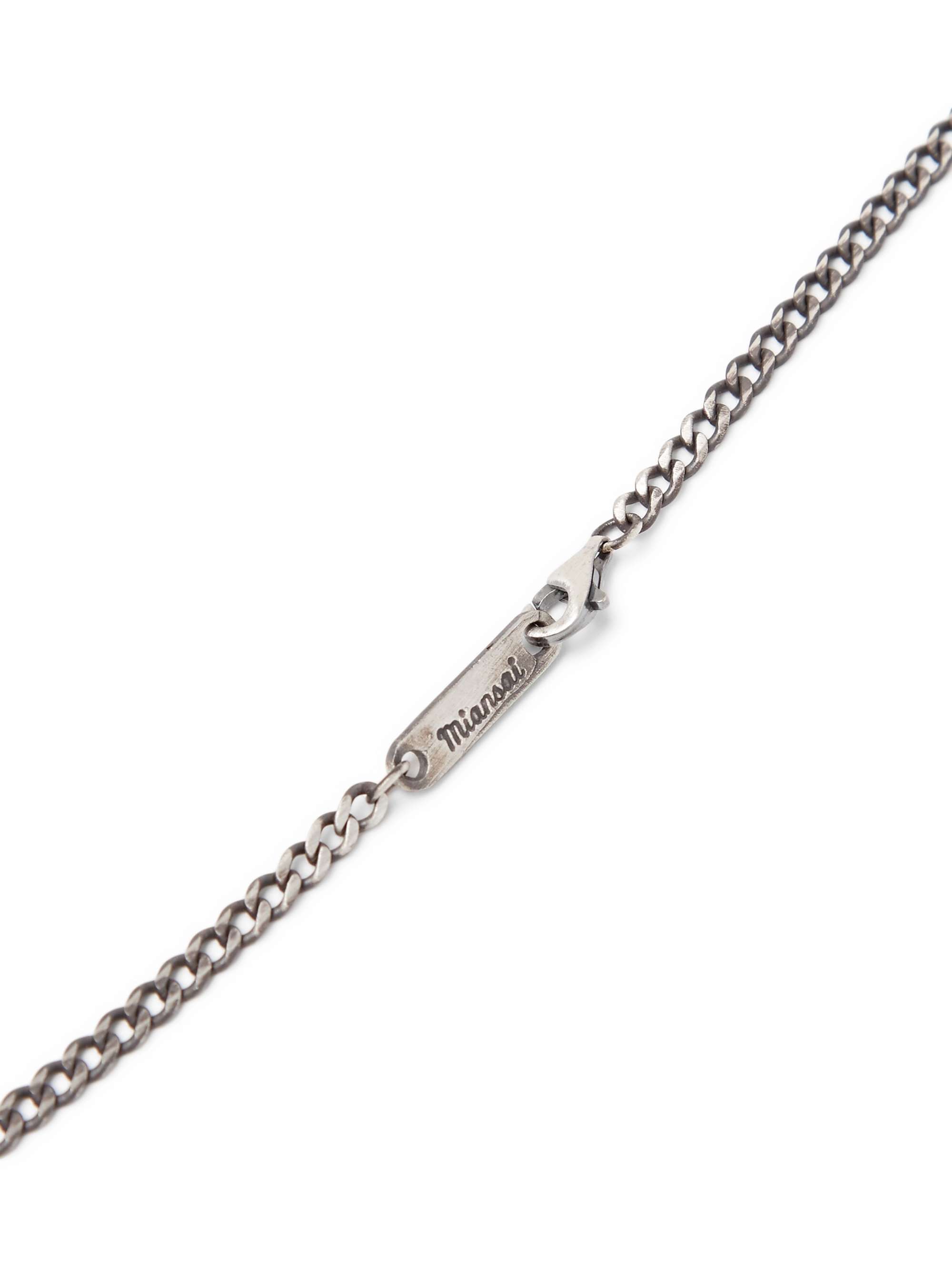 MIANSAI Wise Lock Sterling Silver Necklace