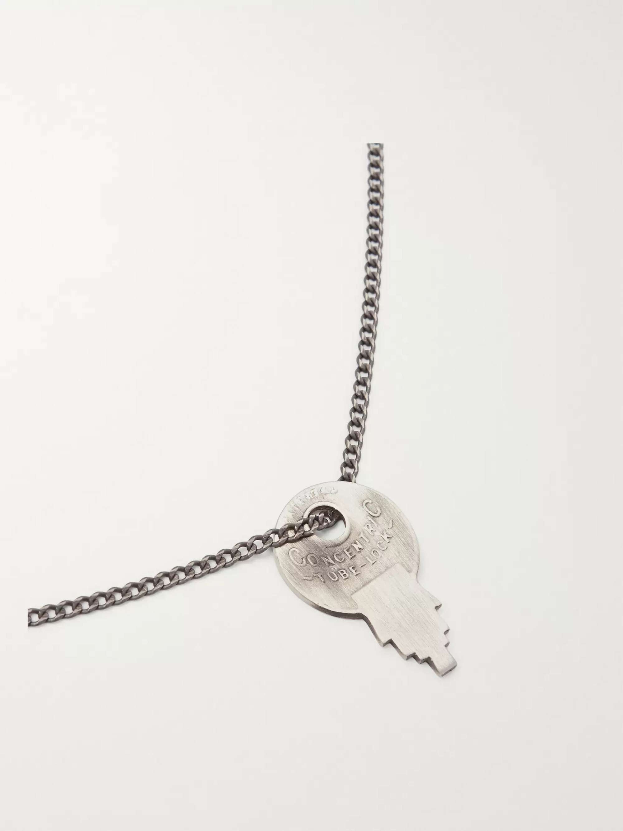 MIANSAI Wise Lock Sterling Silver Necklace