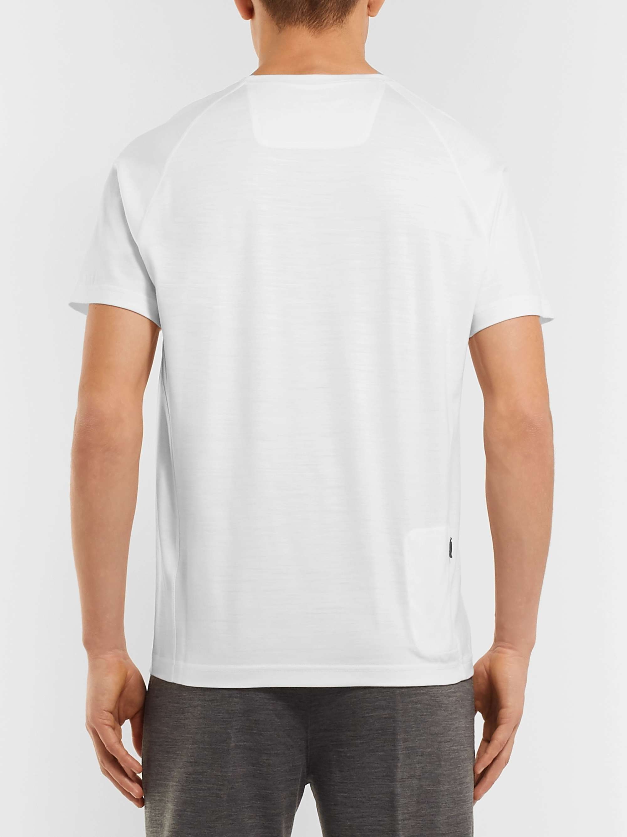 Z ZEGNA TECHMERINO Wool T-Shirt
