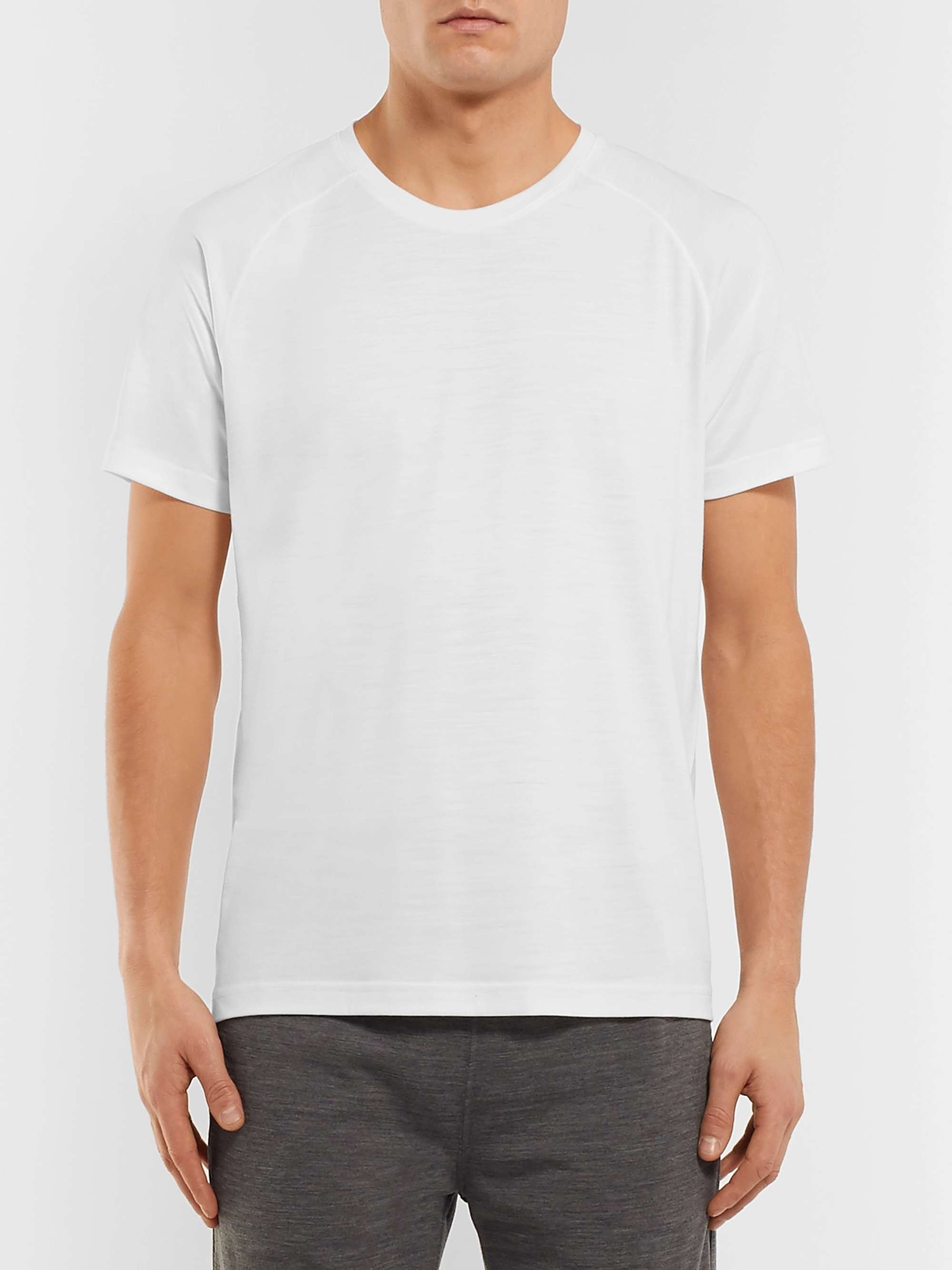 Z ZEGNA TECHMERINO Wool T-Shirt