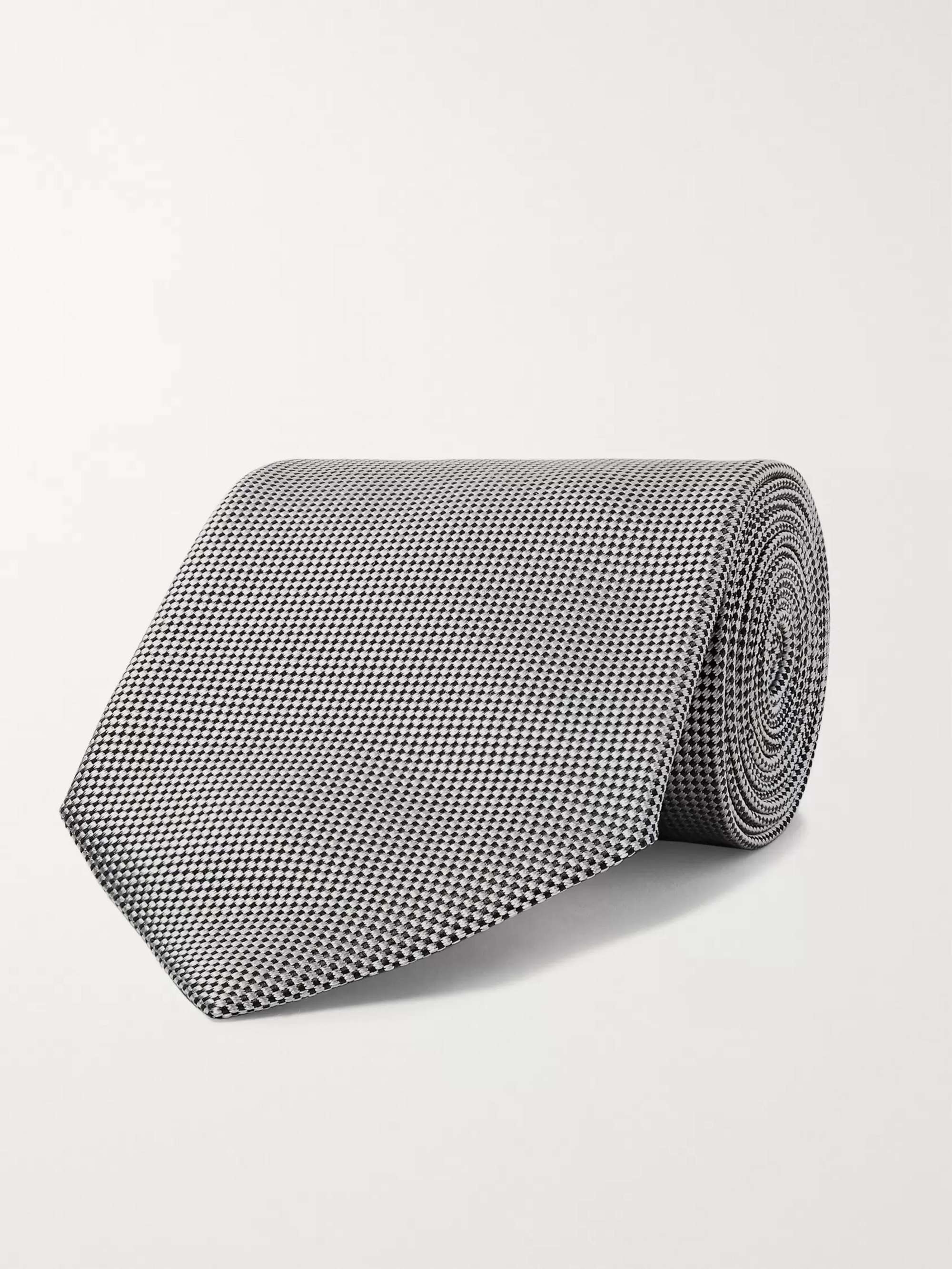 ZEGNA 7cm Silk-Jacquard Tie