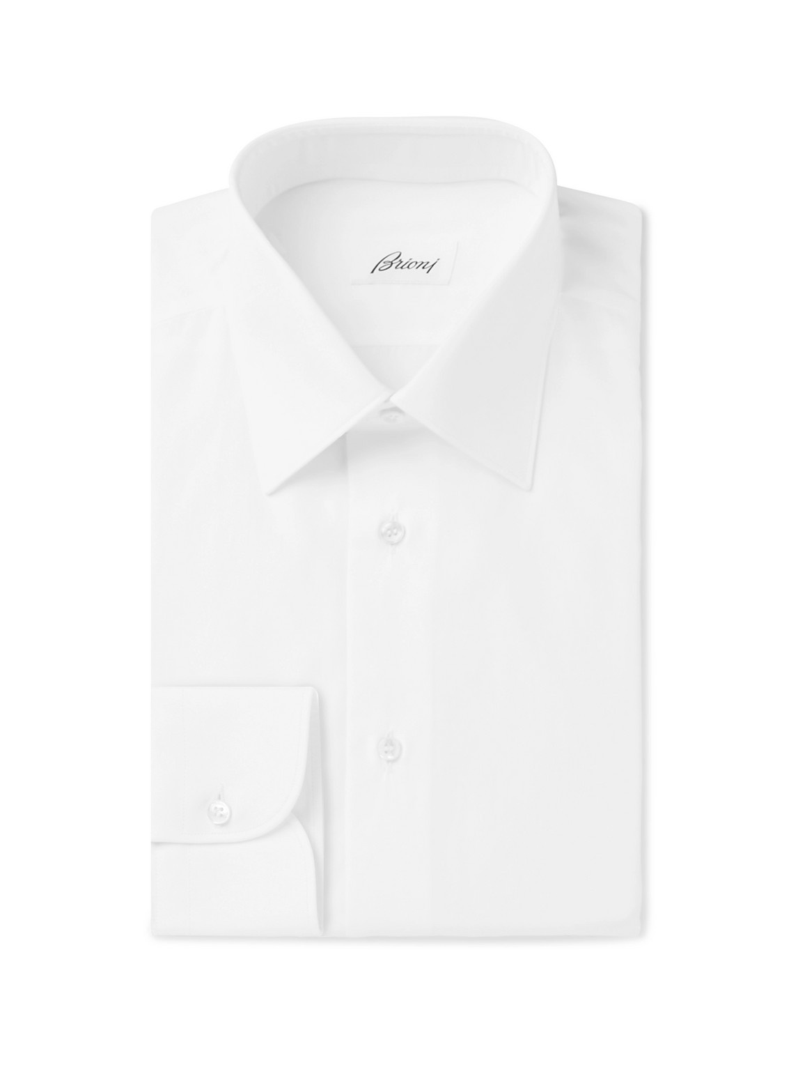 Brioni Cotton-Poplin Shirt - Men