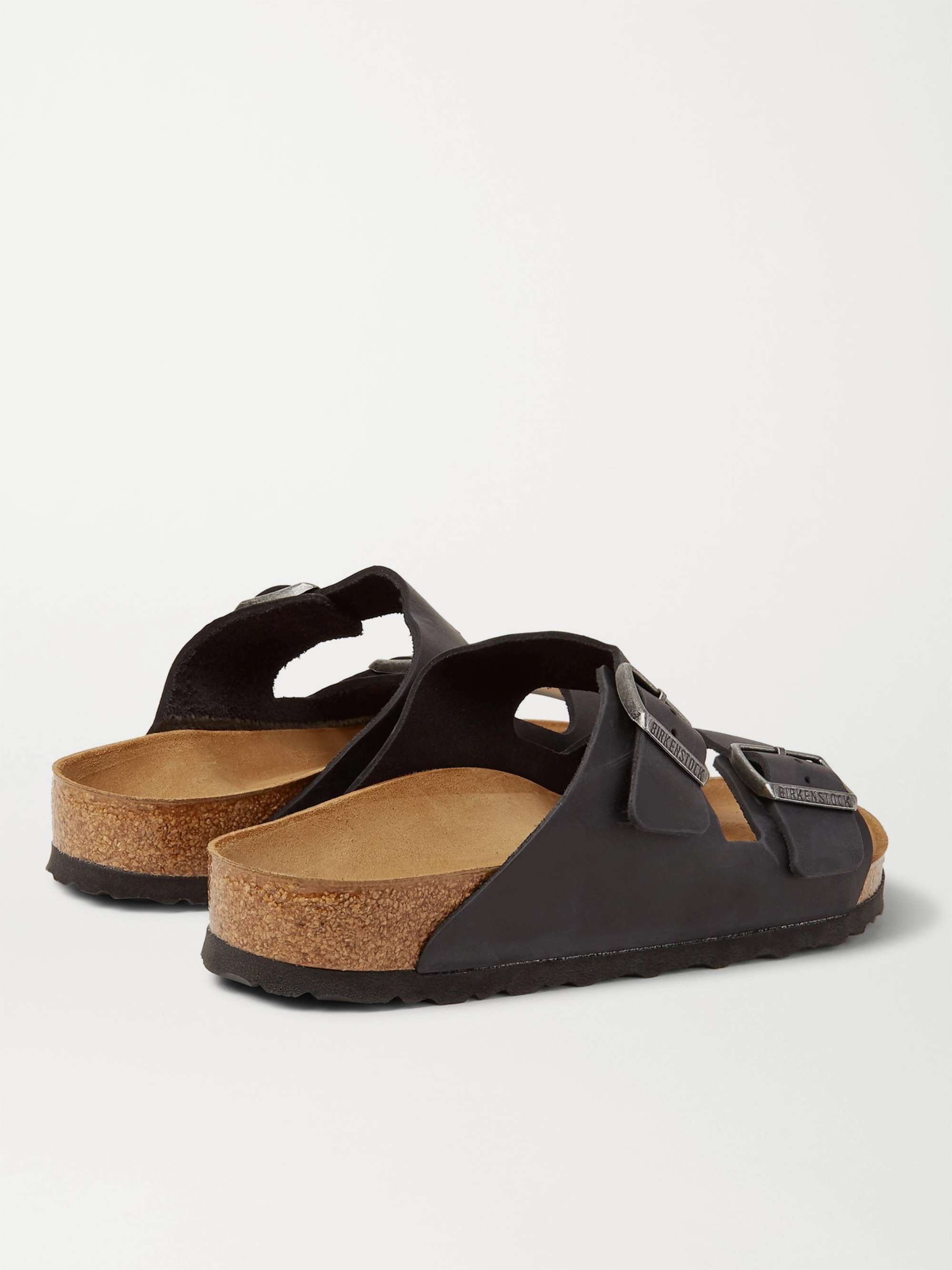BIRKENSTOCK Arizona Oiled-Leather Sandals