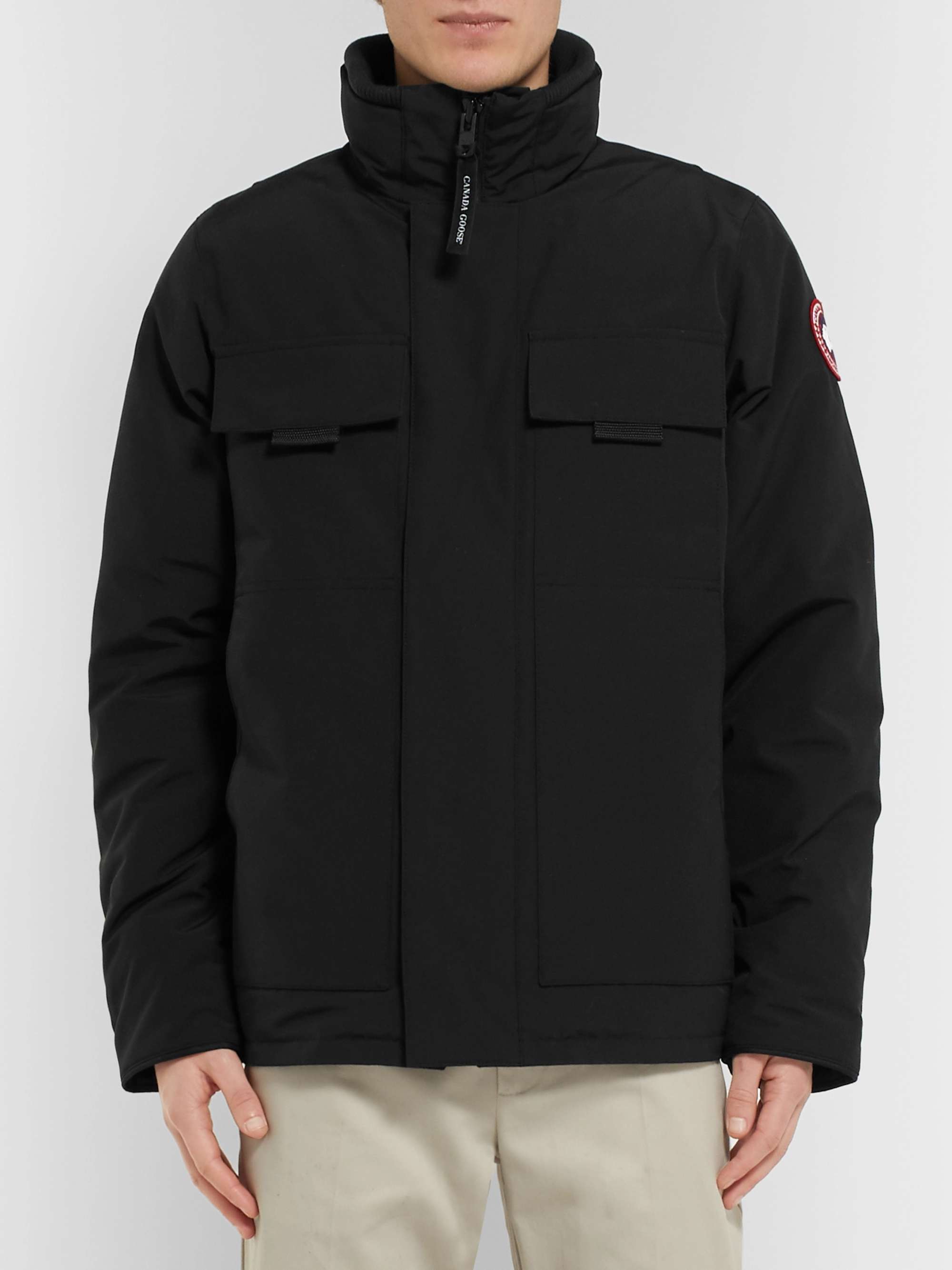 CANADA GOOSE Forester CanvasPanelled Arctic Tech Down Jacket for Men
