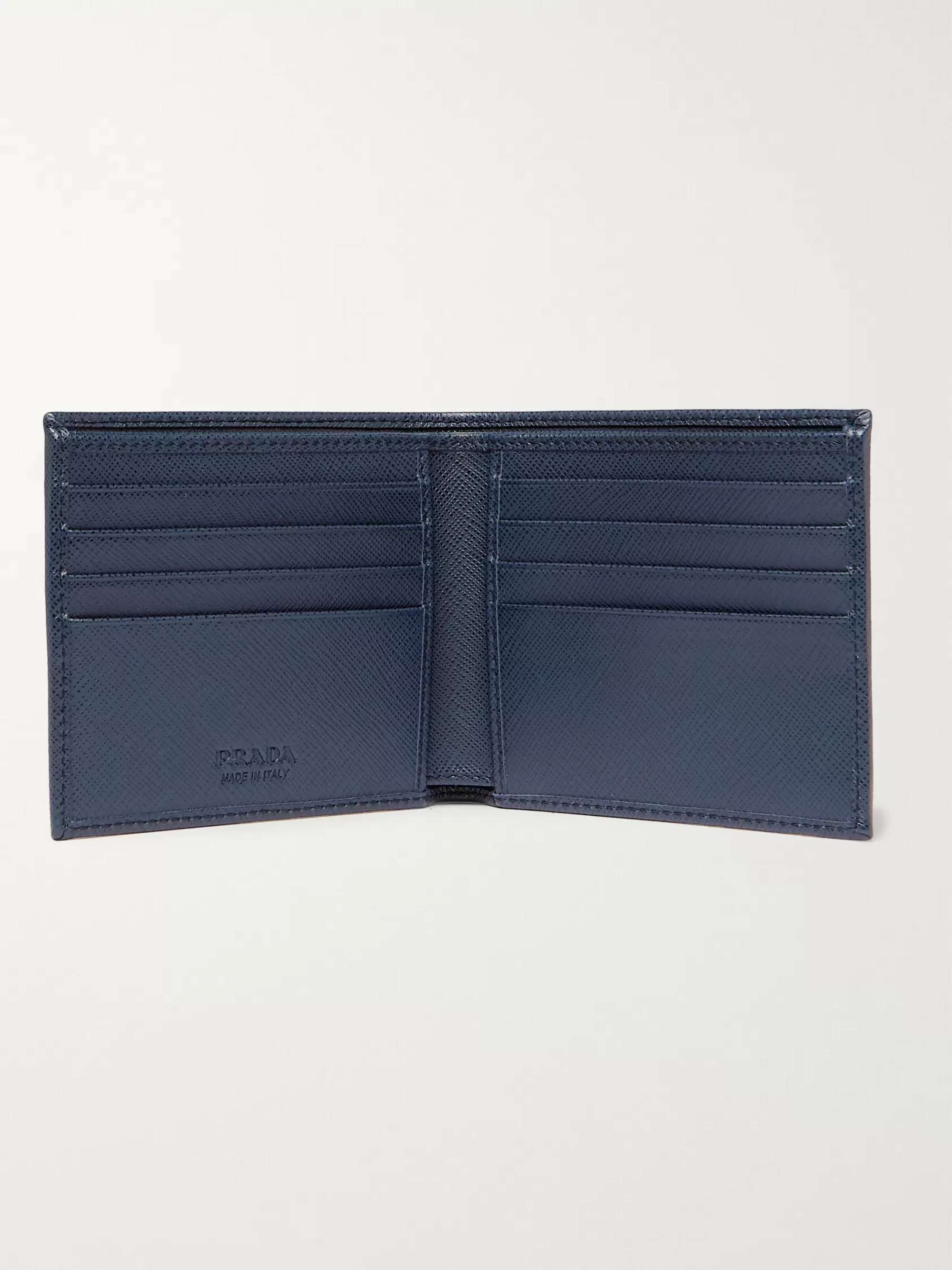 PRADA Saffiano Leather Billfold Wallet