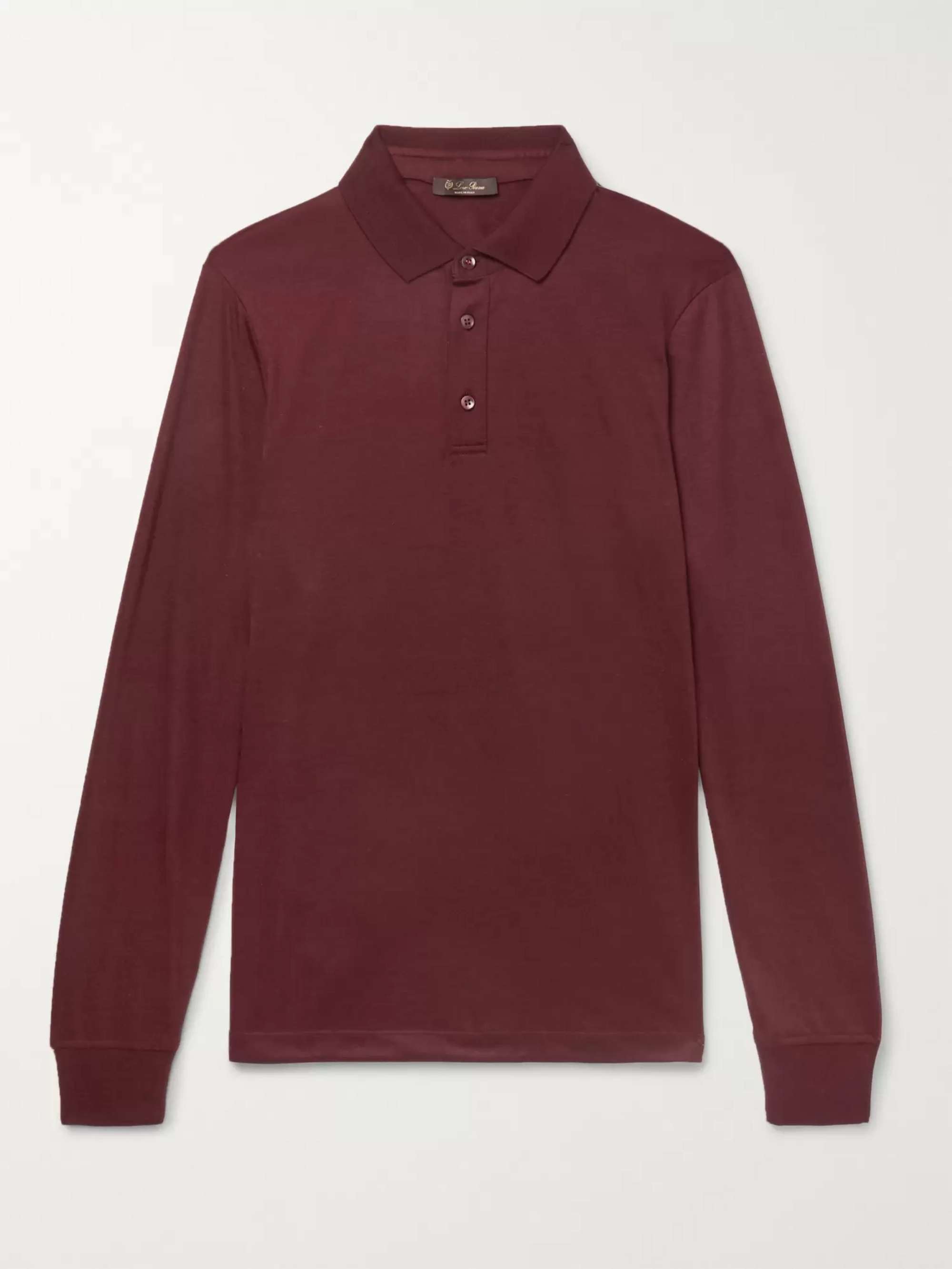 LORO PIANA Cashmere Polo Shirt