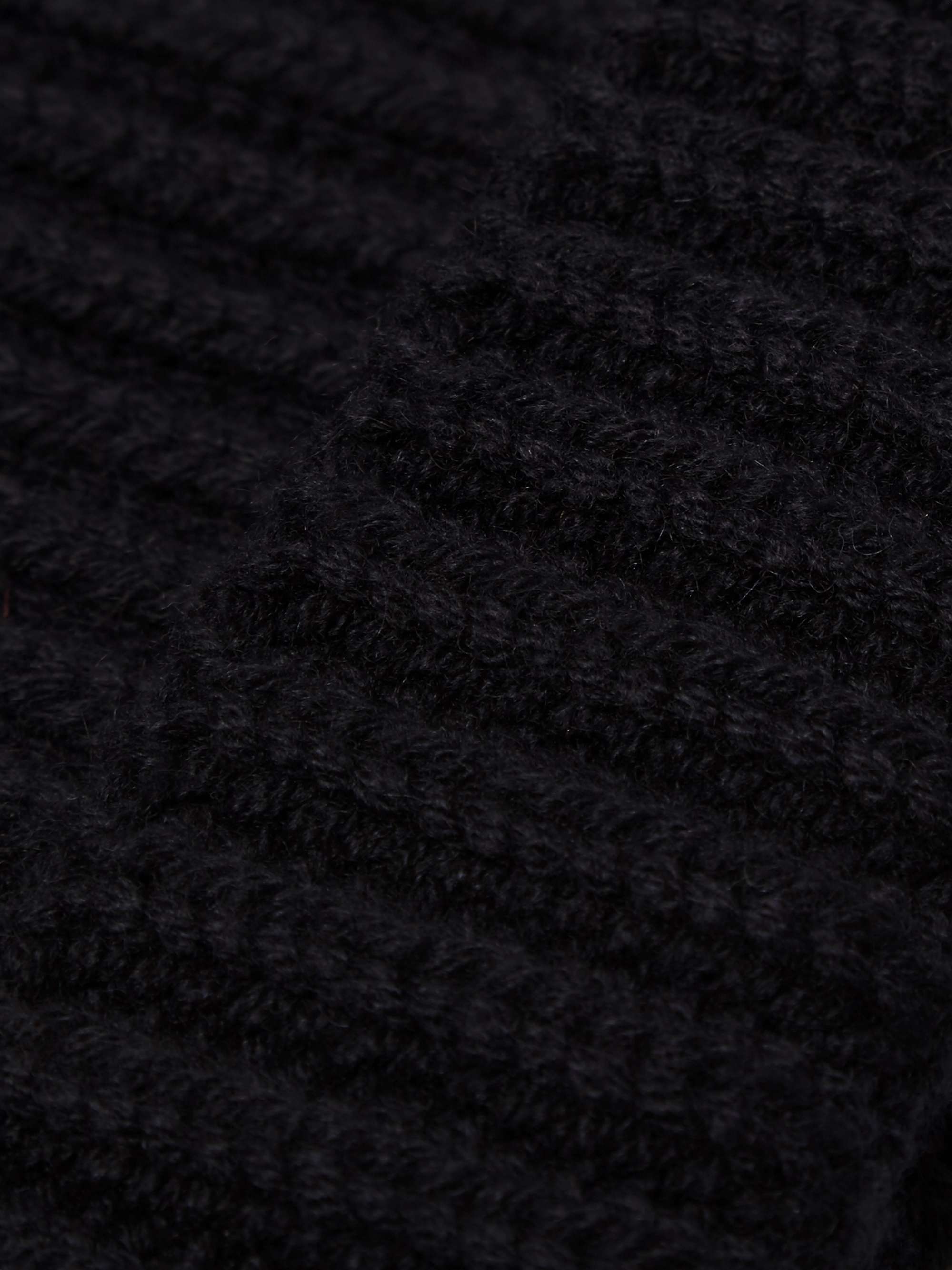 LORO PIANA Ribbed Cashmere Beanie