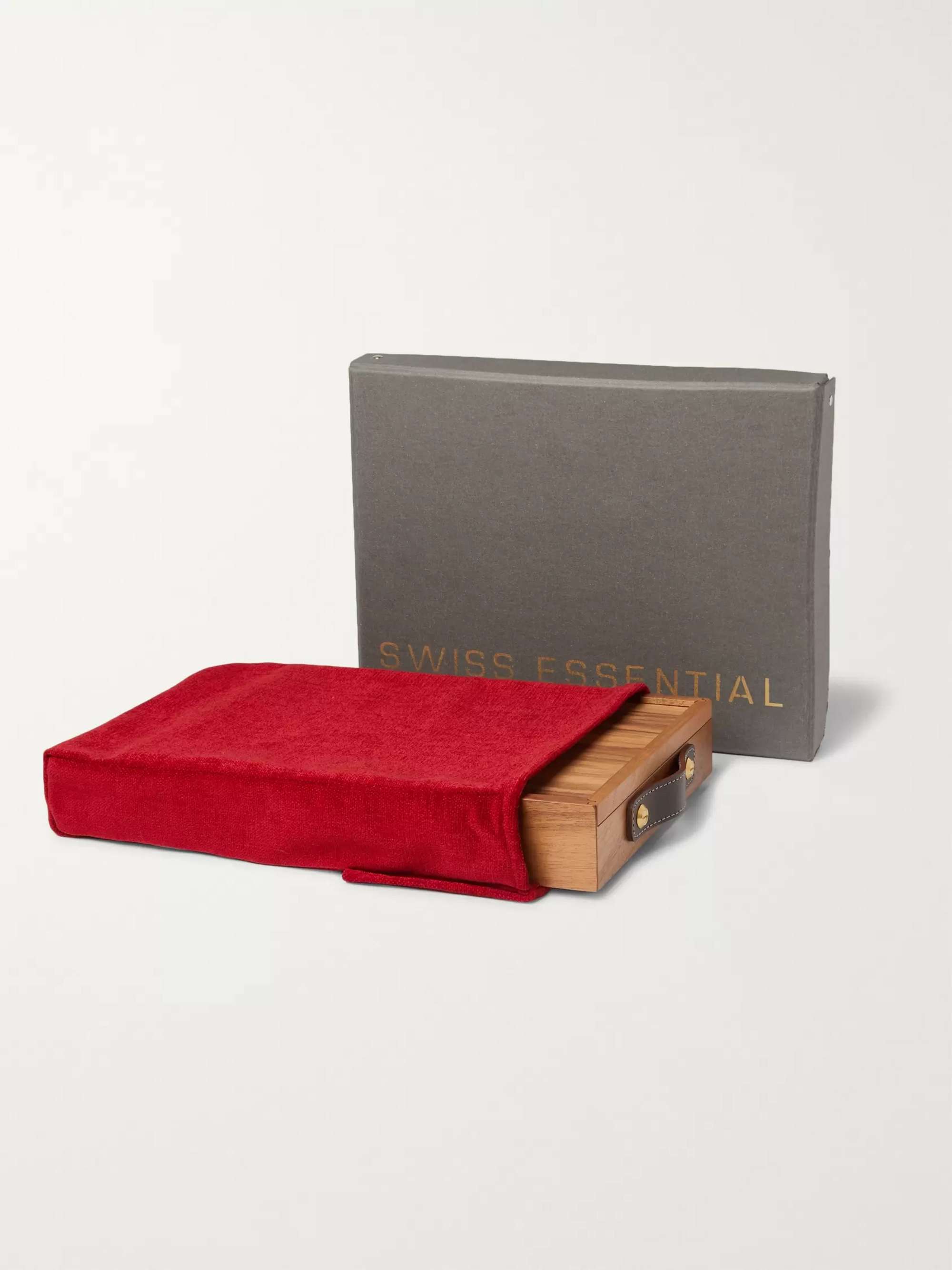 WOHNGEIST 7-Piece Tool Kit In Wood Case