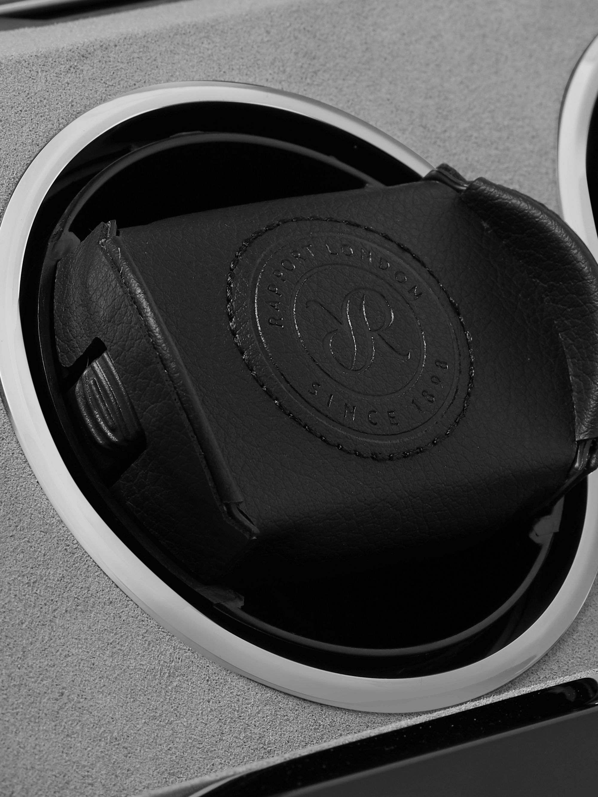 RAPPORT LONDON Perpetua III Lacquered Ebony Watch Winder