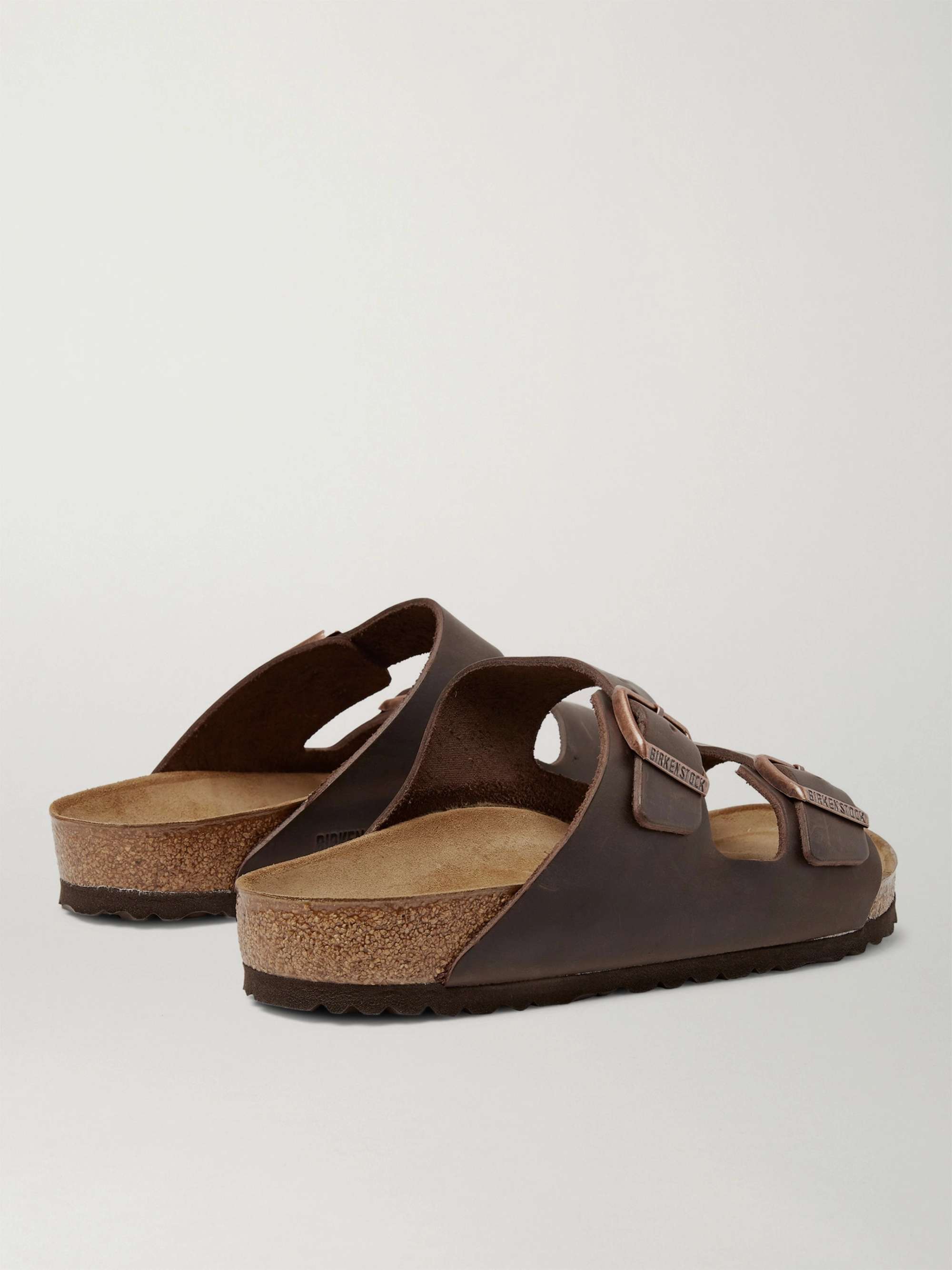 BIRKENSTOCK Arizona Oiled-Leather Sandals