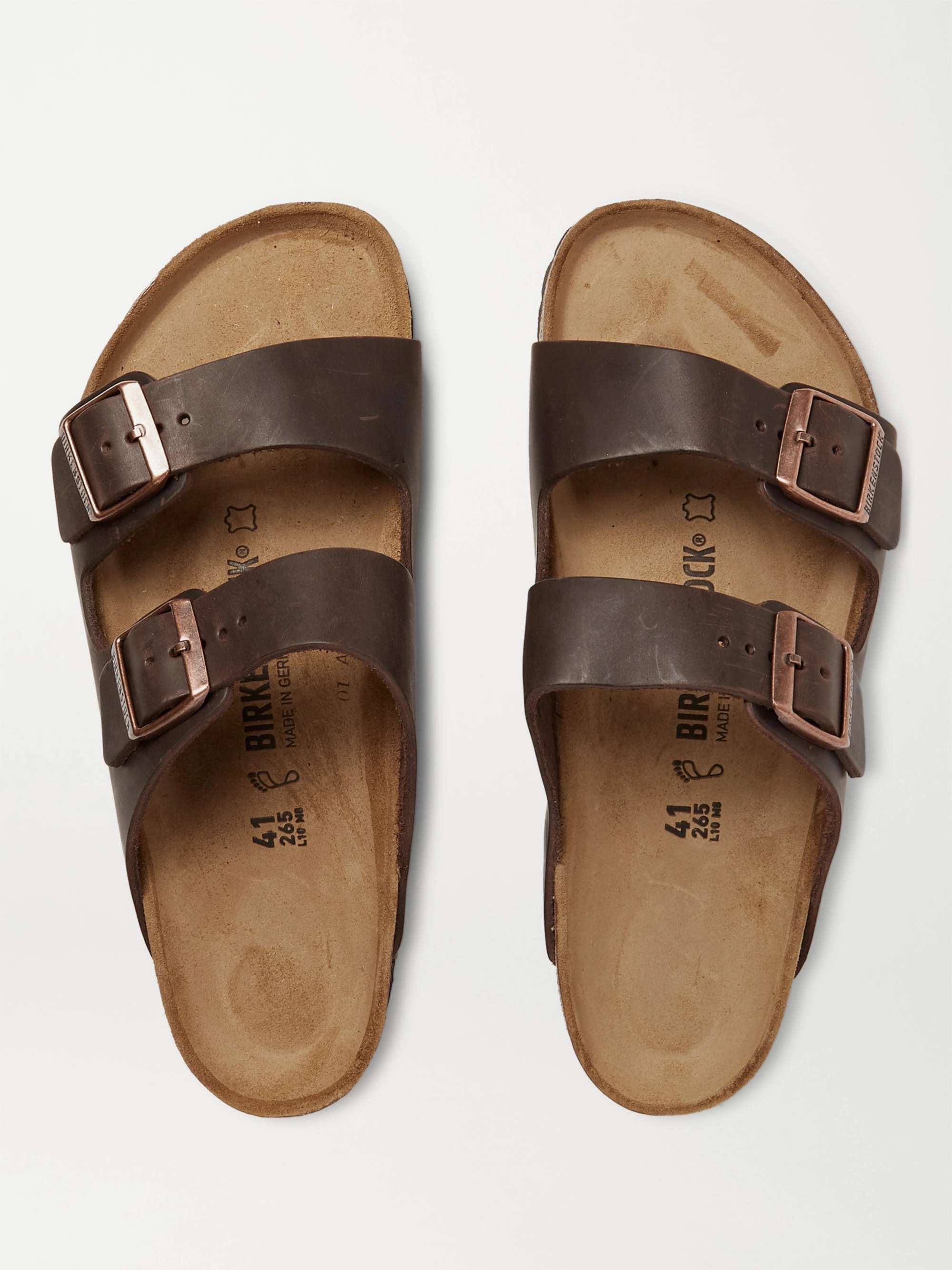 BIRKENSTOCK Oiled-Leather Sandals for | PORTER