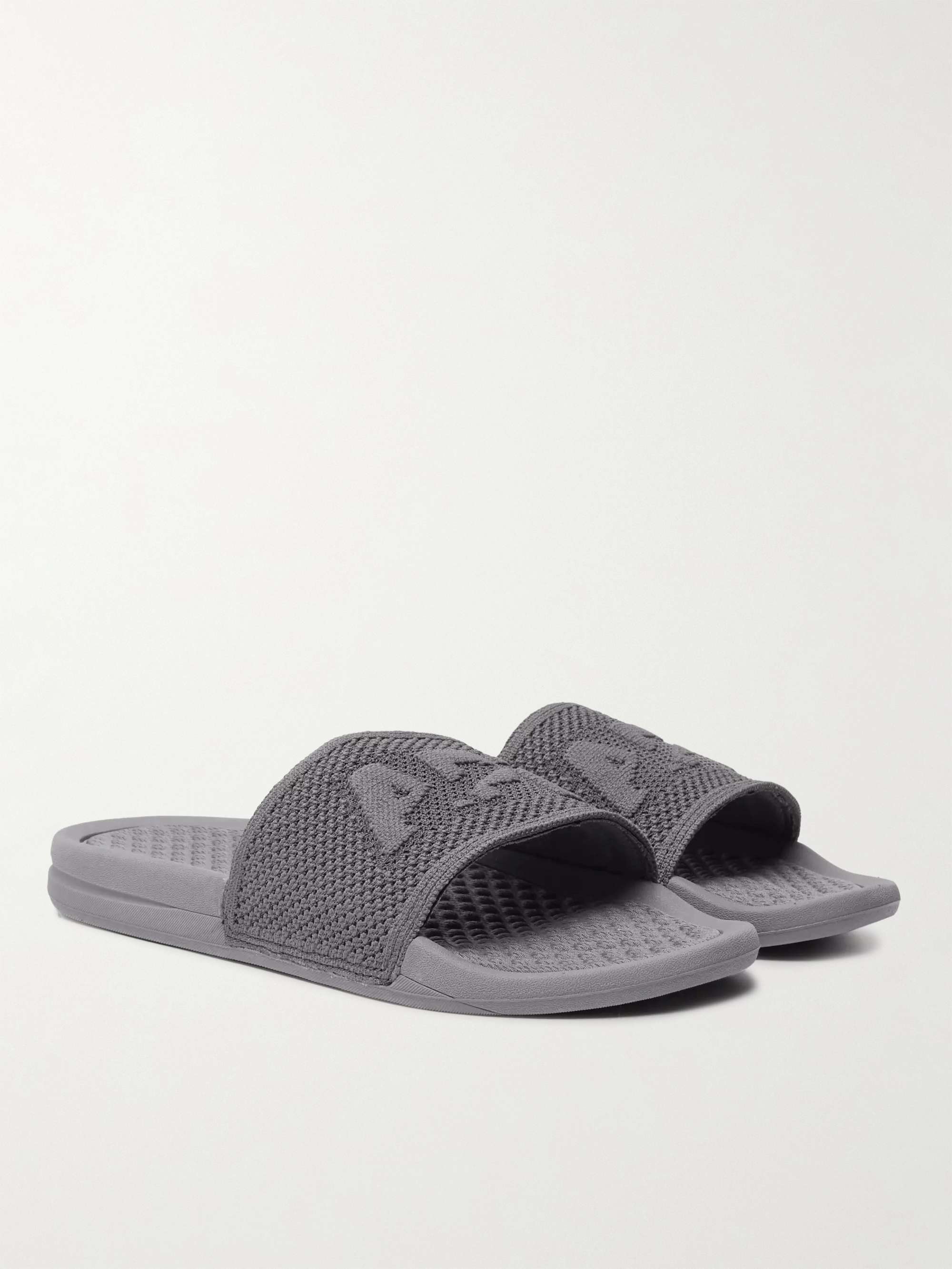 APL ATHLETIC PROPULSION LABS Logo-Embossed TechLoom Slides