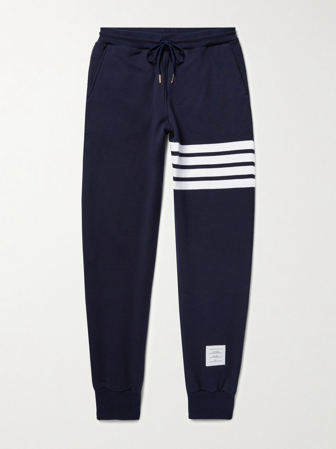 Thom Browne Classic Loopback 4-bar Sweatpants In Blue