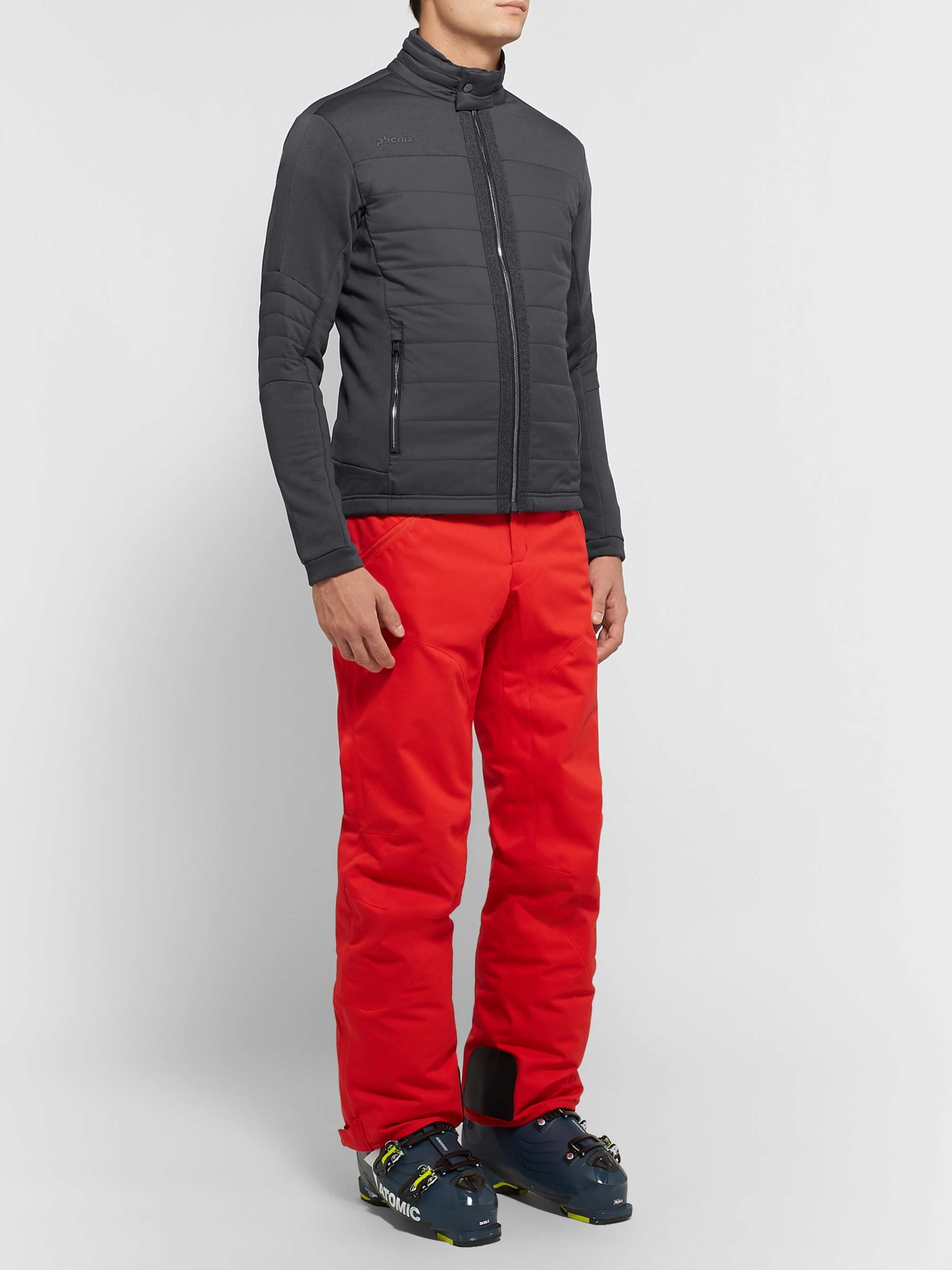PHENIX Arosa Paneled Fleece-Back Ski Mid-Layer Jacket