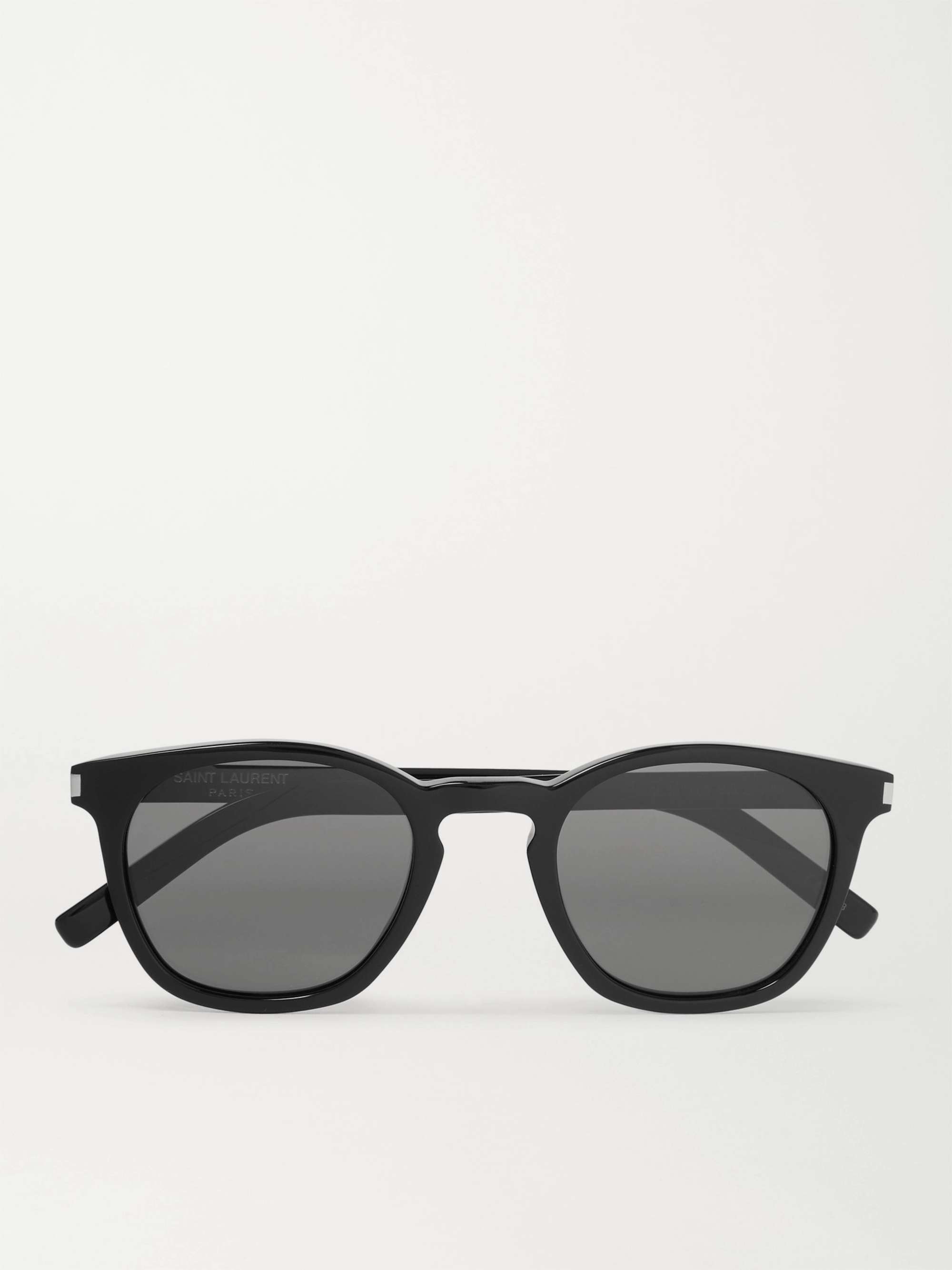 SAINT LAURENT EYEWEAR Round-Frame Acetate Sunglasses