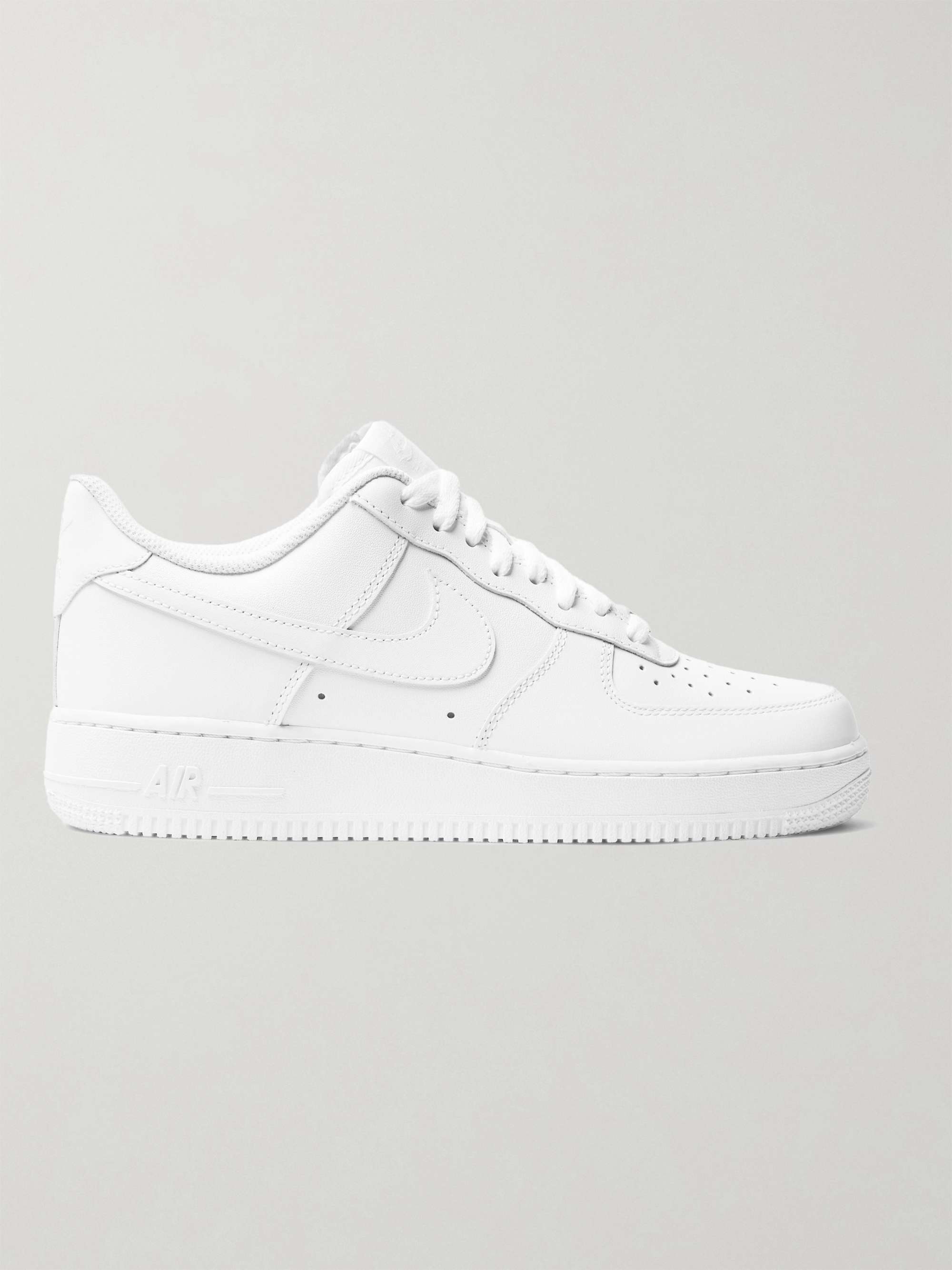 Air Force 1 leather trainers