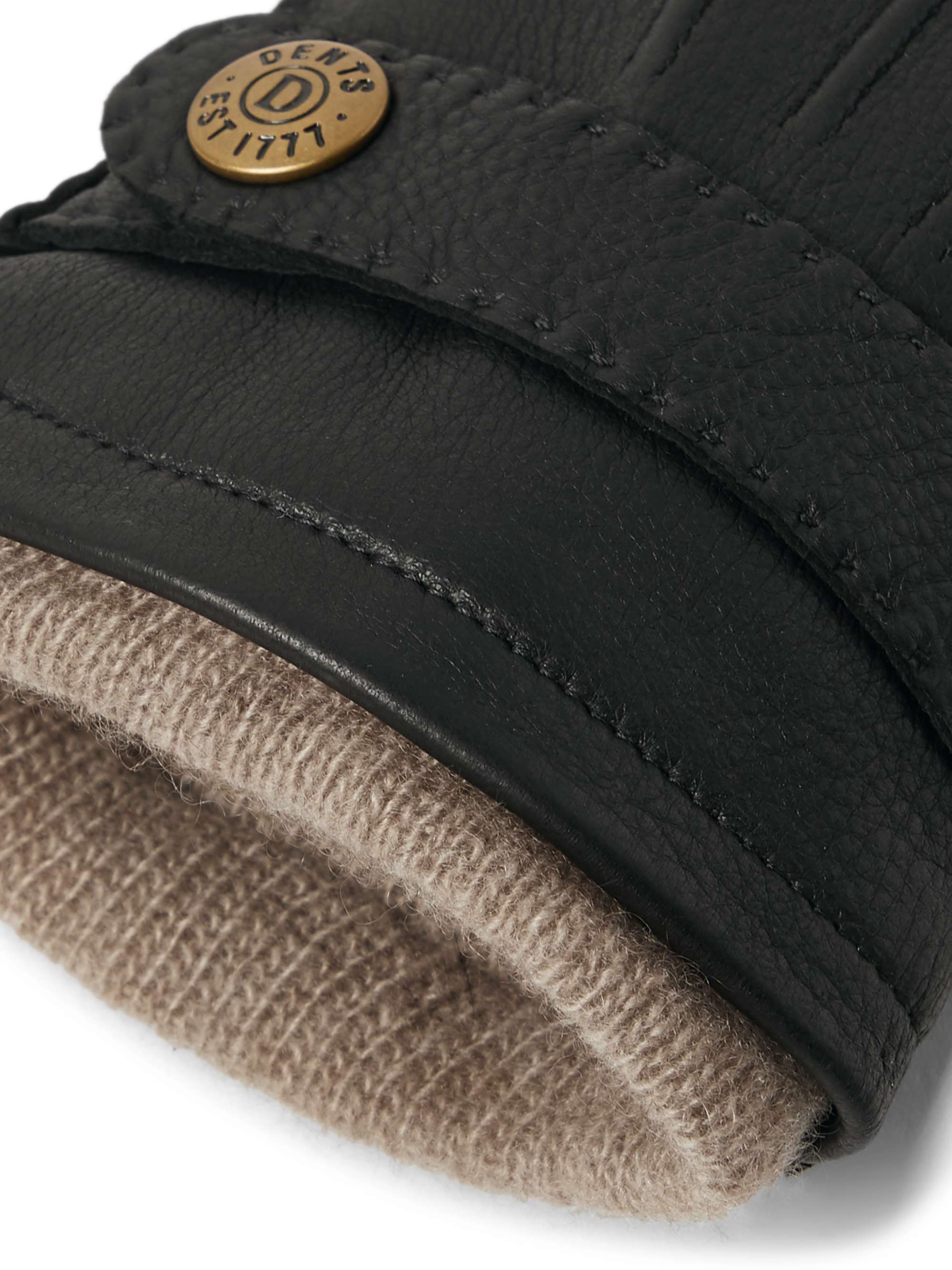 DENTS Gloucester Cashmere-Lined Leather Gloves