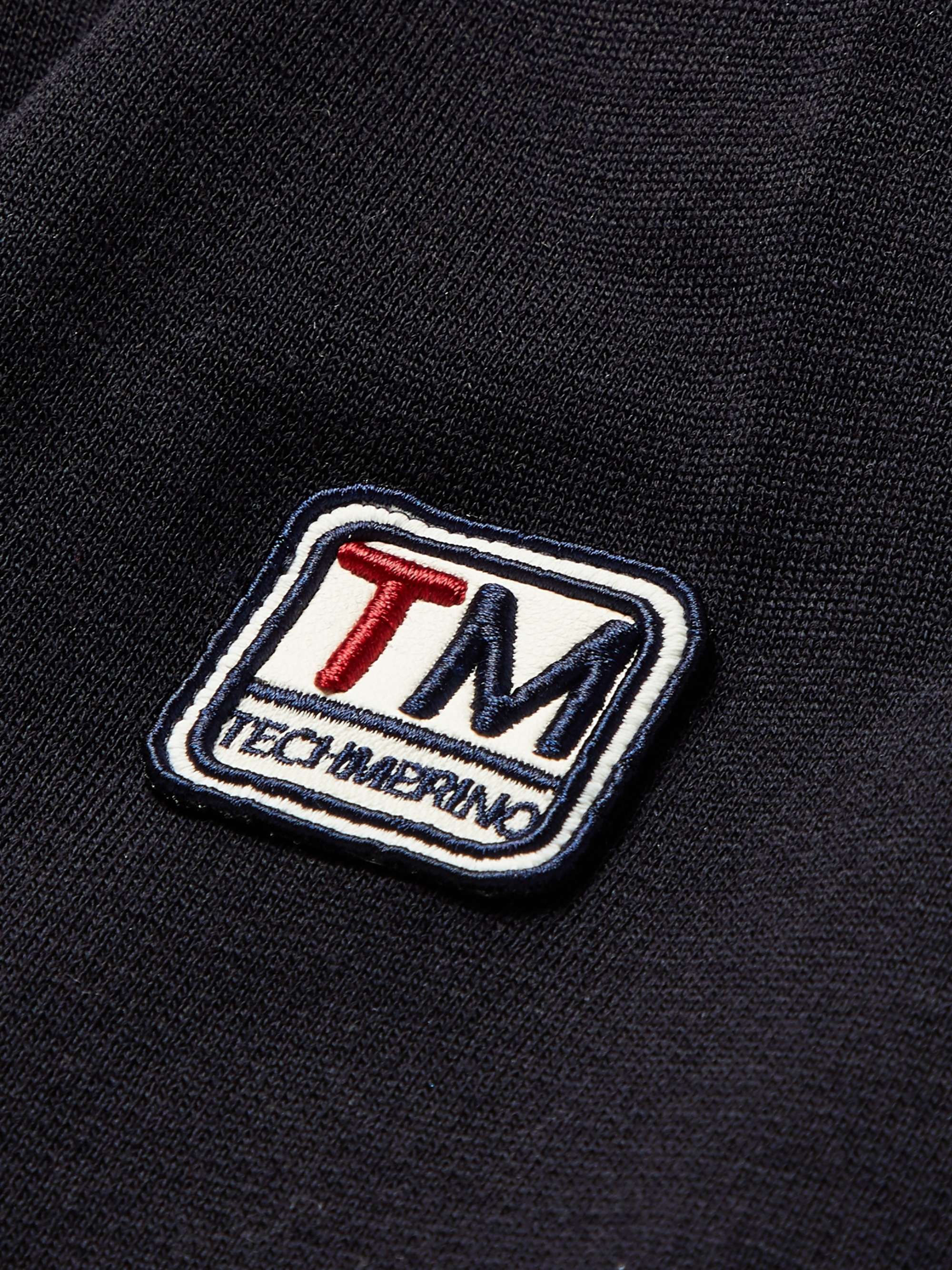 Z ZEGNA Stripe-Trimmed Loopback TECHMERINO Wool-Jersey Track Jacket