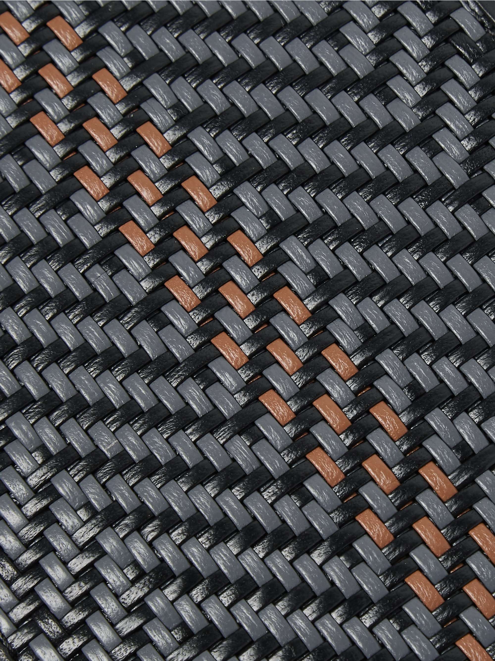 ZEGNA PELLETESSUTA Leather Pouch