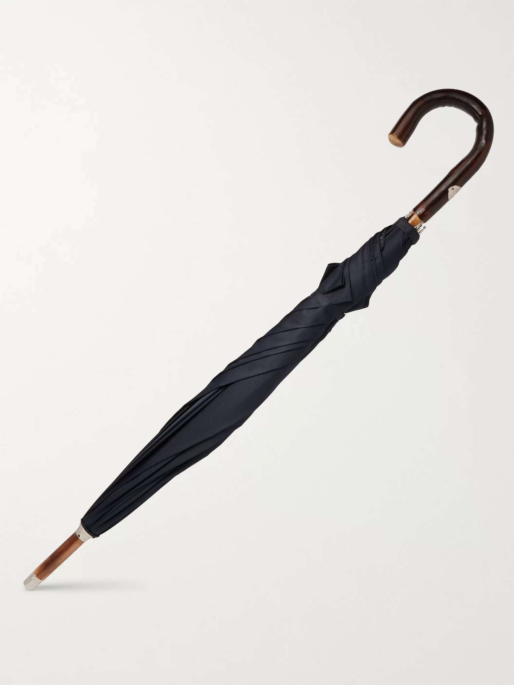 FRANCESCO MAGLIA Chestnut Wood-Handle Umbrella