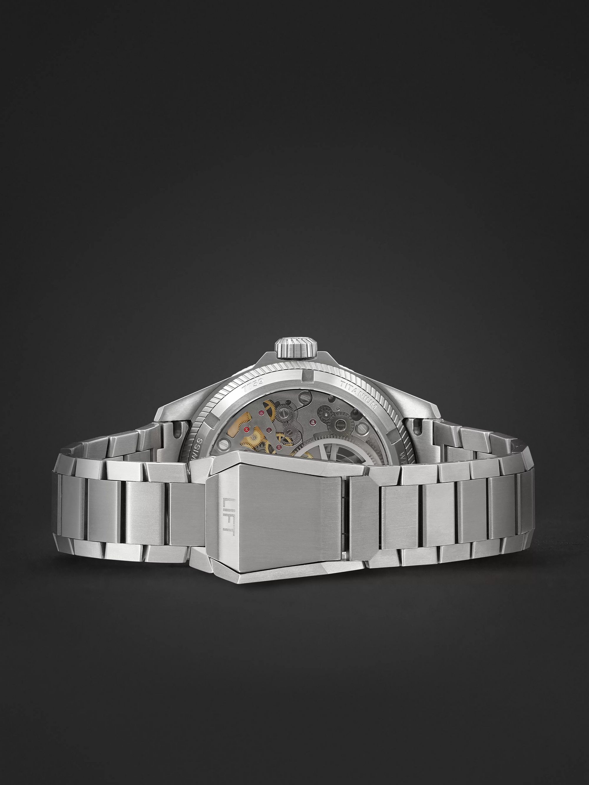 ORIS Big Crown ProPilot X Hand-Wound Skeleton 44mm Titanium Watch