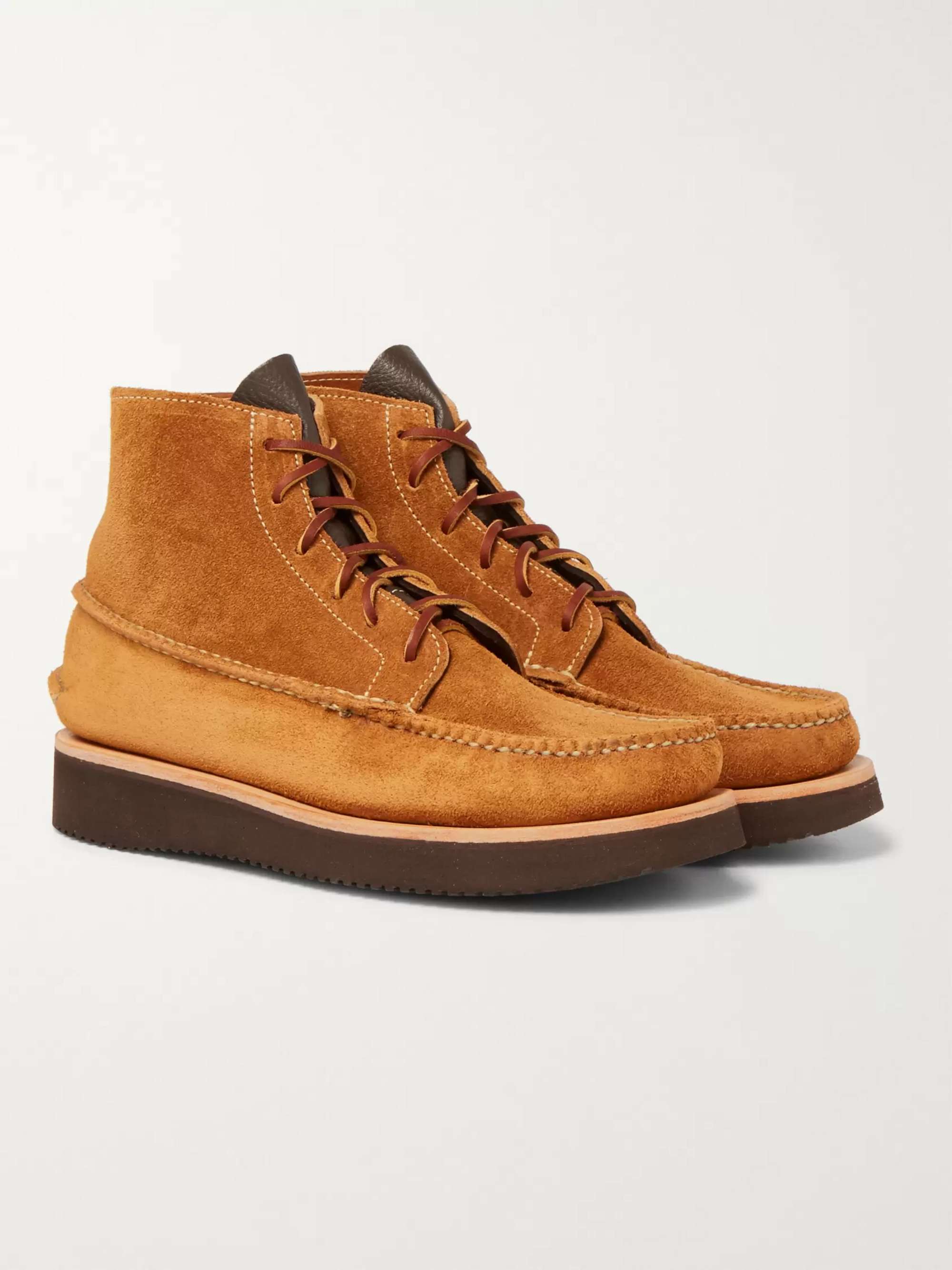 YUKETEN Maine Guide Suede Boots for Men | MR PORTER