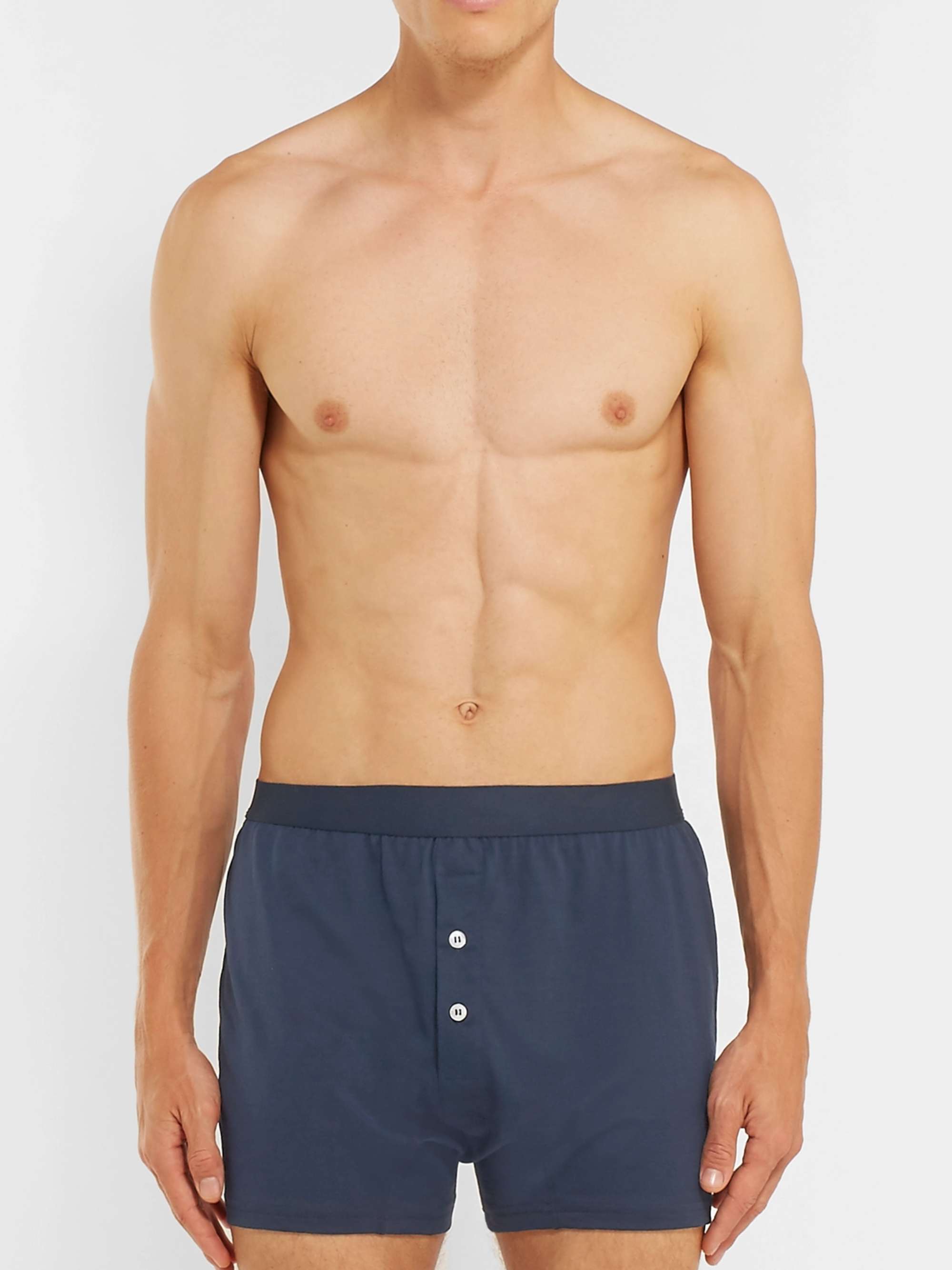 HANDVAERK Pima Cotton-Jersey Boxer Briefs