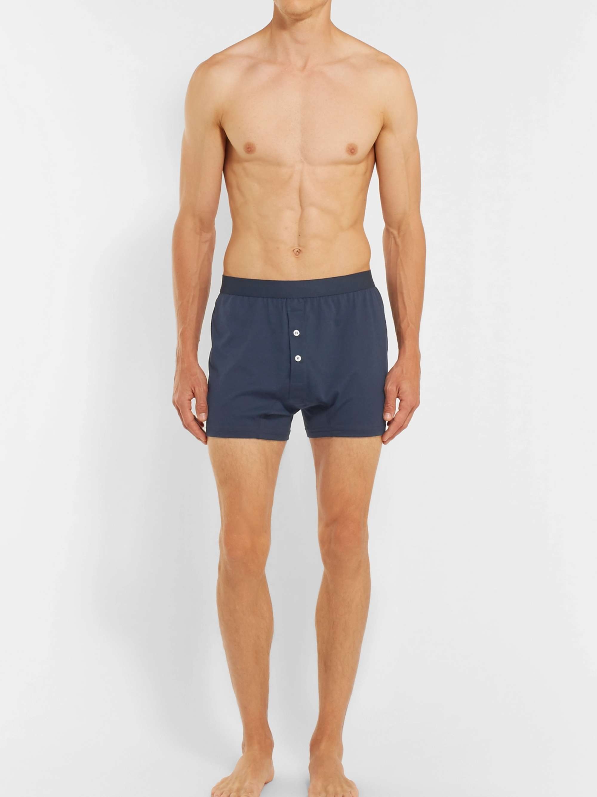 HANDVAERK Pima Cotton-Jersey Boxer Briefs