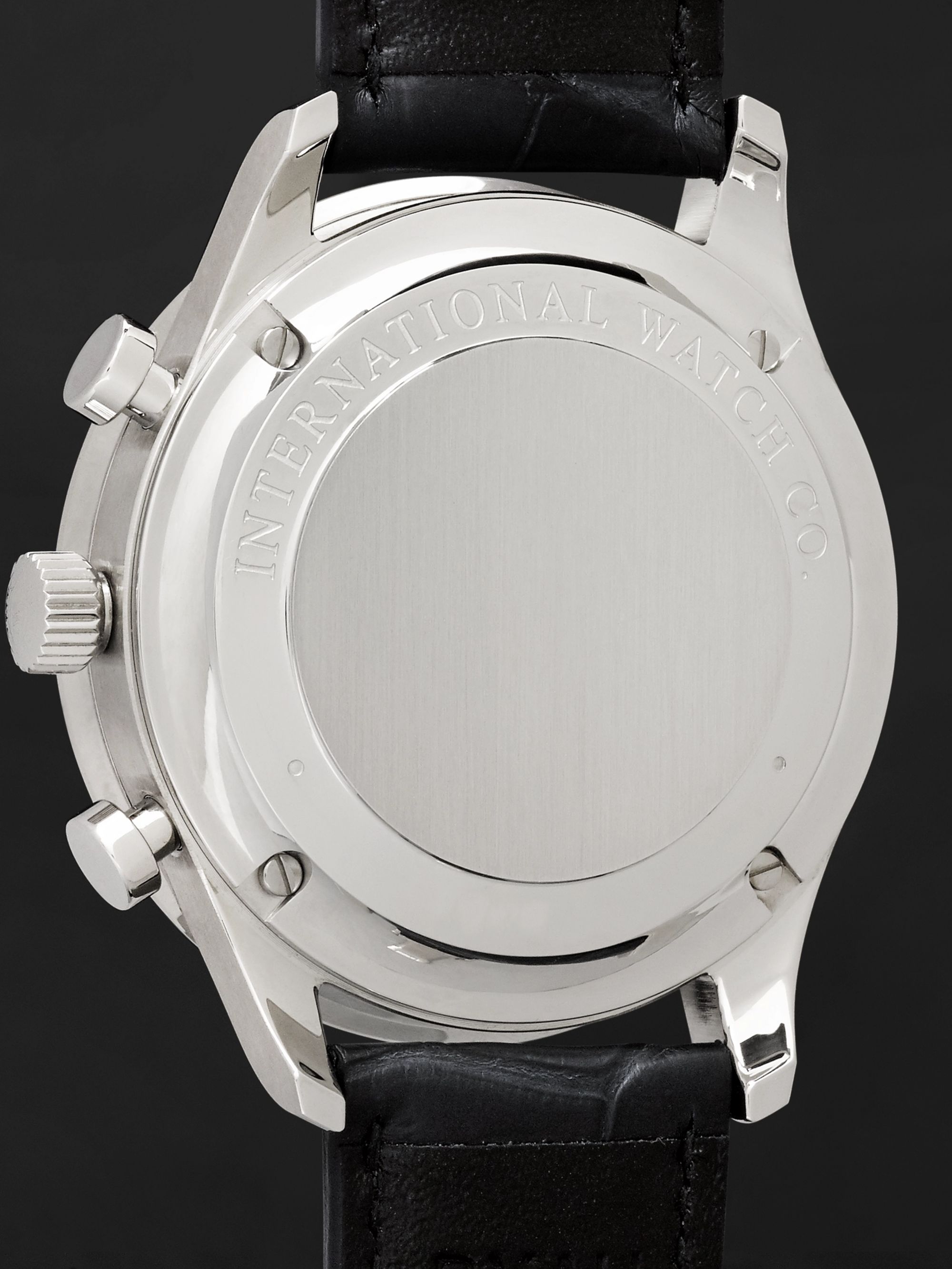 IWC SCHAFFHAUSEN Portugieser Chronograph 41mm Stainless Steel and Alligator Watch