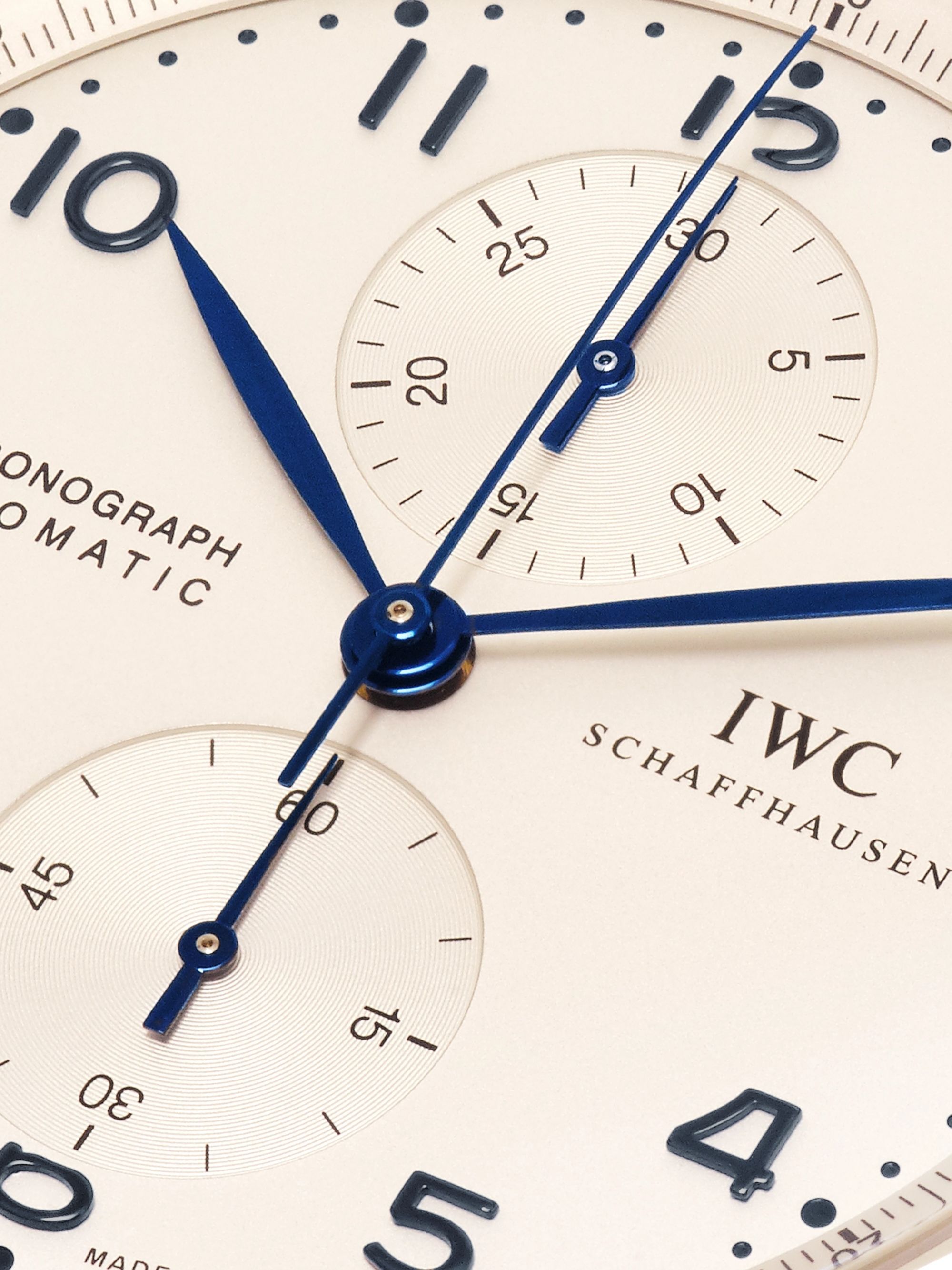 IWC SCHAFFHAUSEN Portugieser Chronograph 41mm Stainless Steel and Alligator Watch