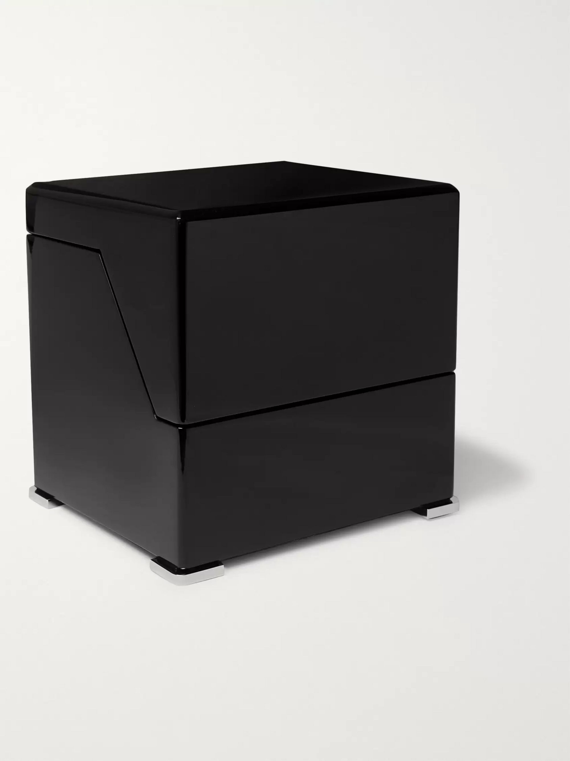 RAPPORT LONDON Perpetua III Lacquered Ebony Watch Winder