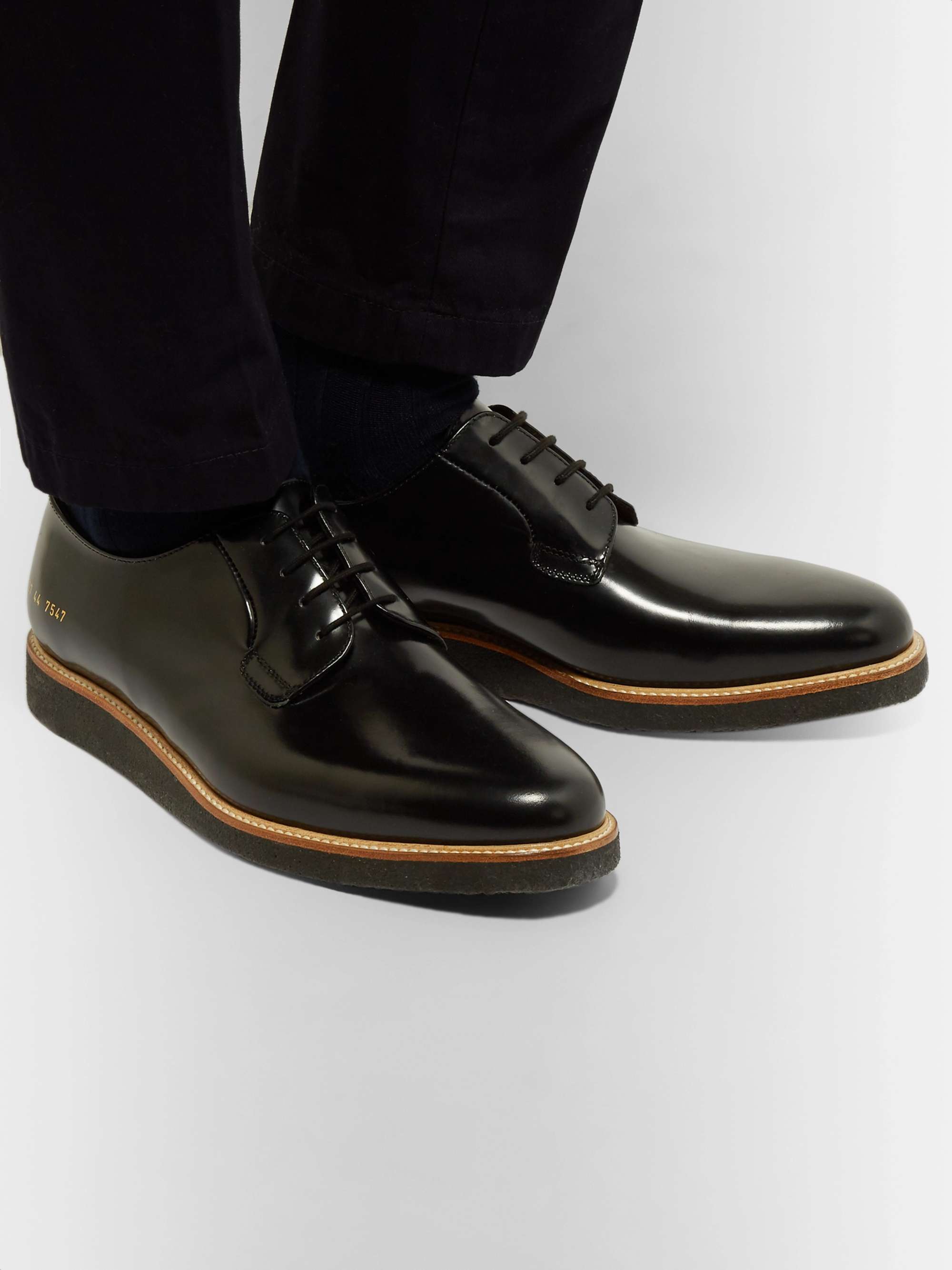 COMMON PROJECTS Polished-Leather Derby Shoes