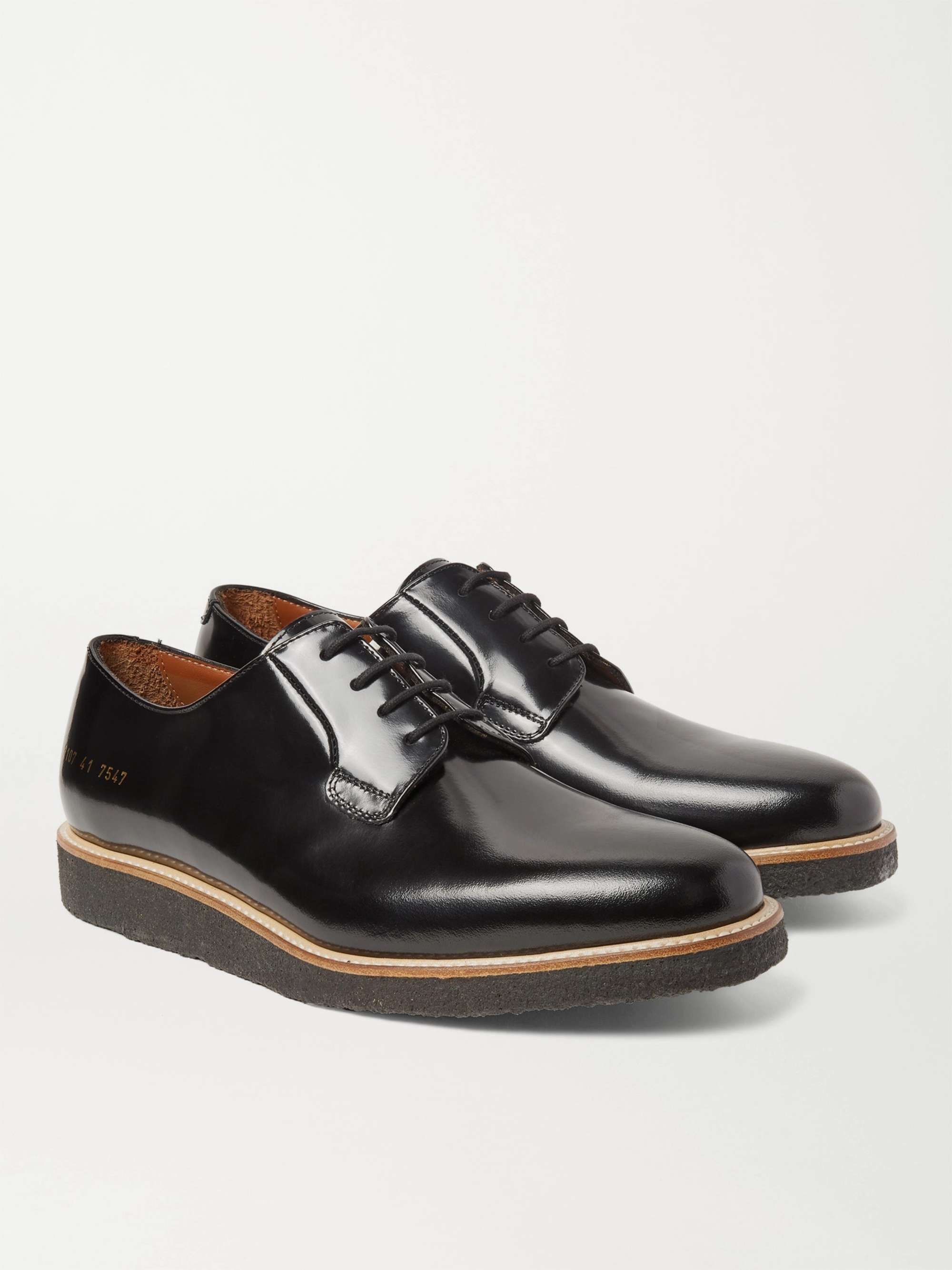 COMMON PROJECTS Polished-Leather Derby Shoes