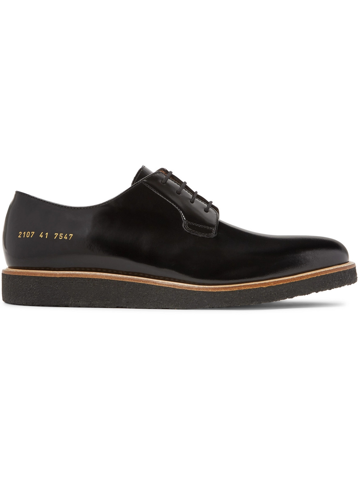 Common Projects – Polished-Leather Derby Shoes