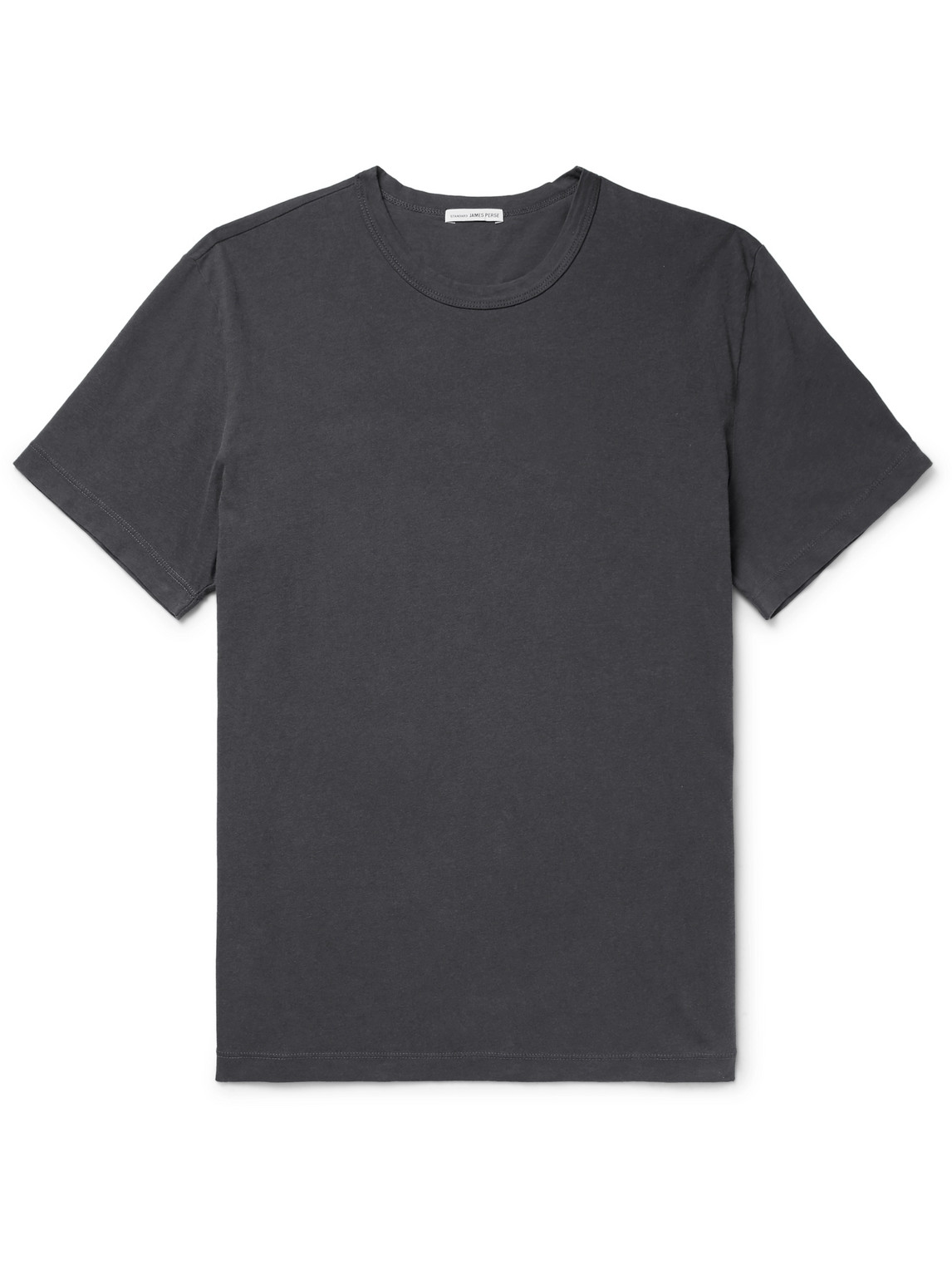 James Perse Combed Cotton-jersey T-shirt In Gray