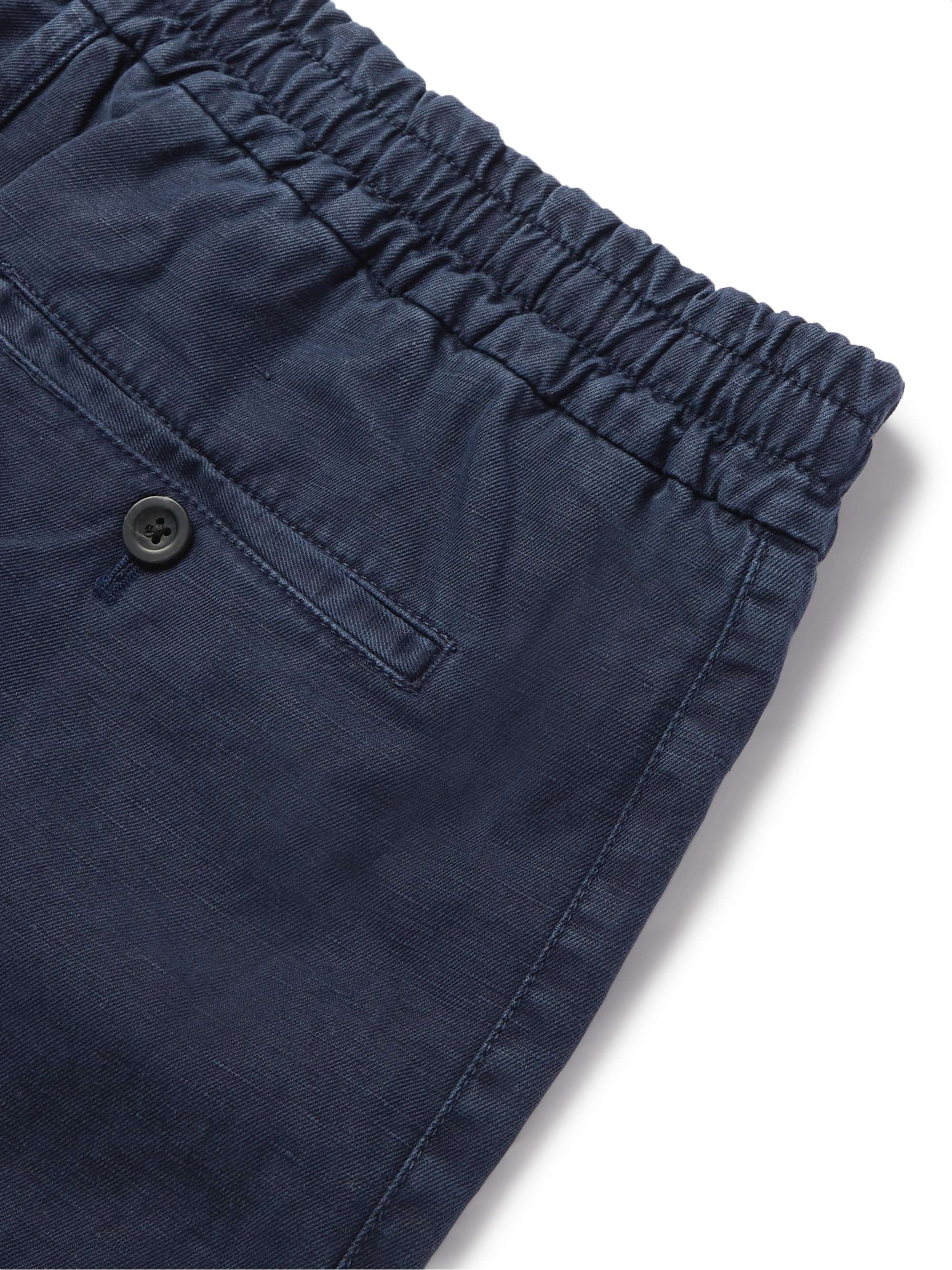MR P. Linen and Cotton-Blend Drawstring Shorts