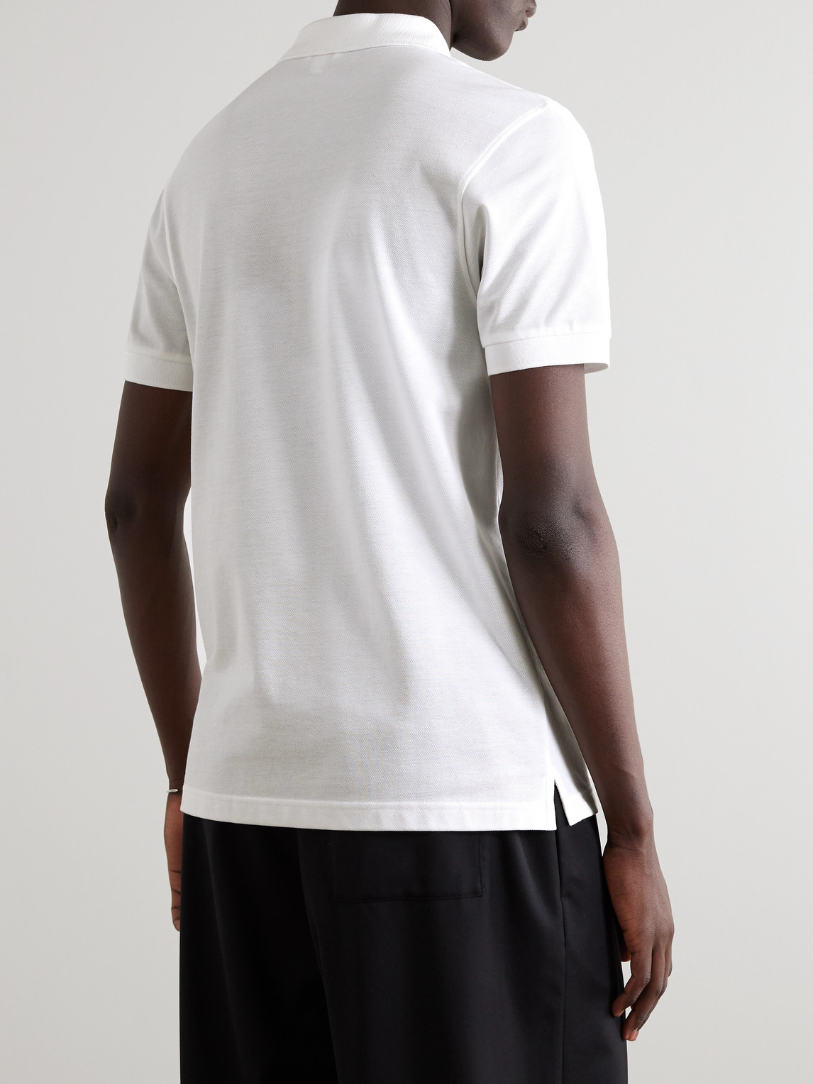 Cotton-Piqué Polo Shirt