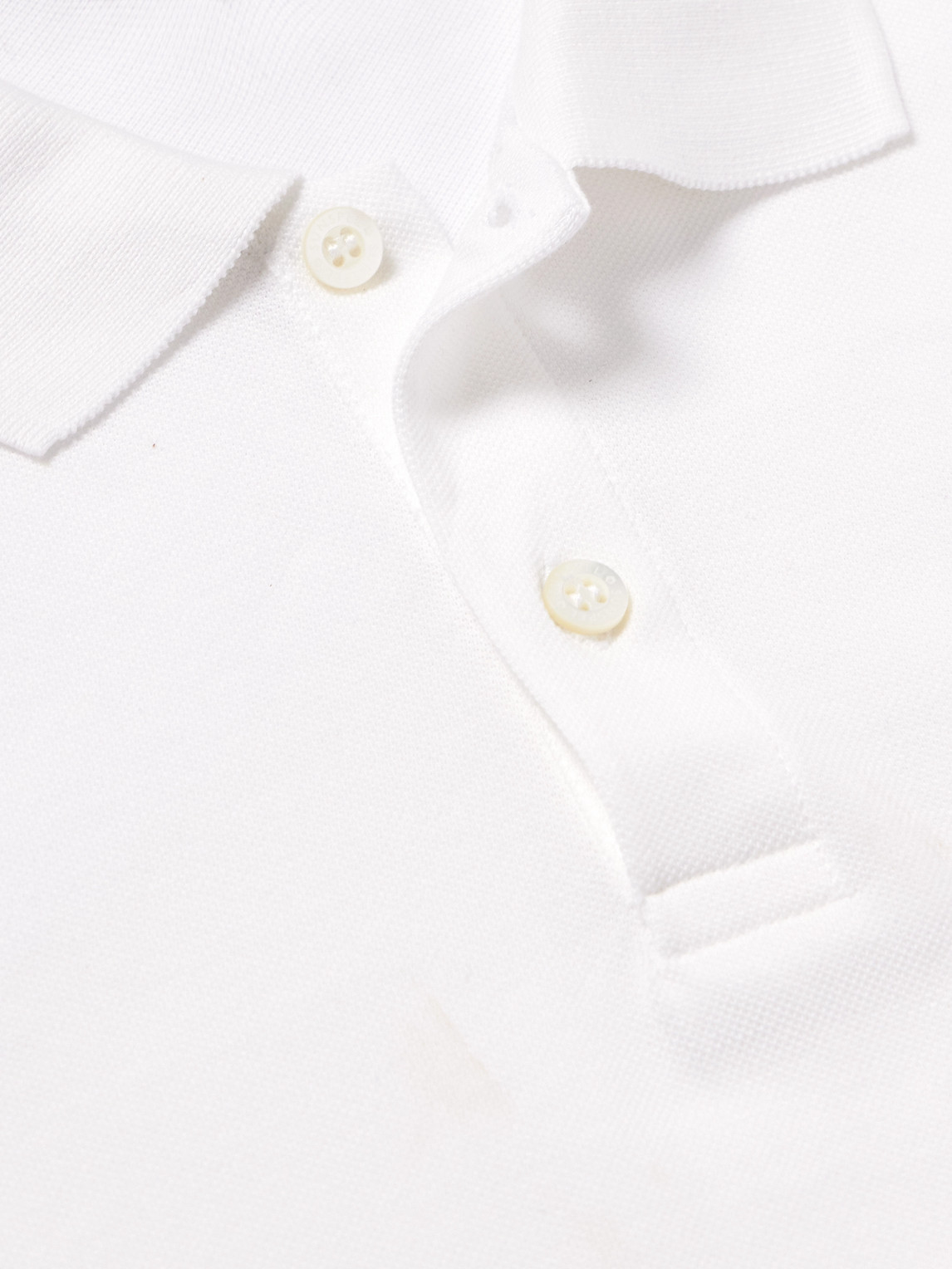 Cotton-Piqué Polo Shirt