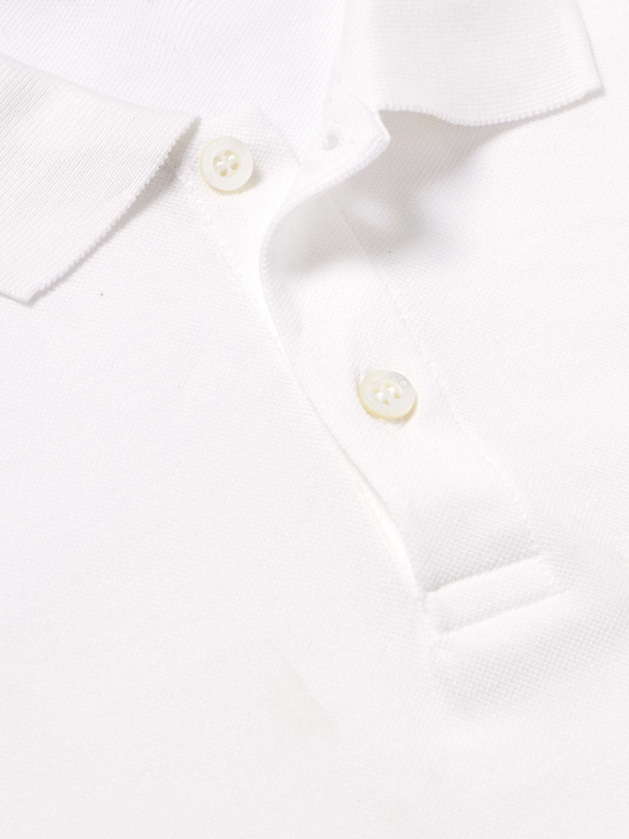 SUNSPEL Cotton-Piqué Polo Shirt for Men | MR PORTER