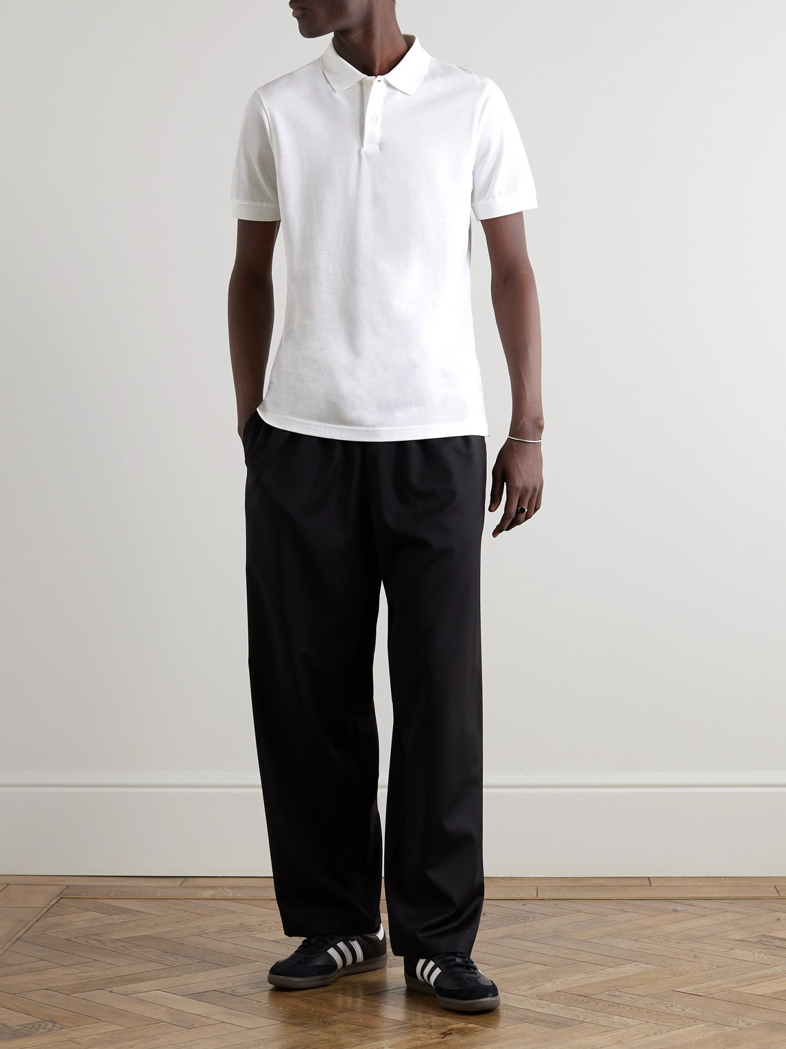Cotton-Piqué Polo Shirt
