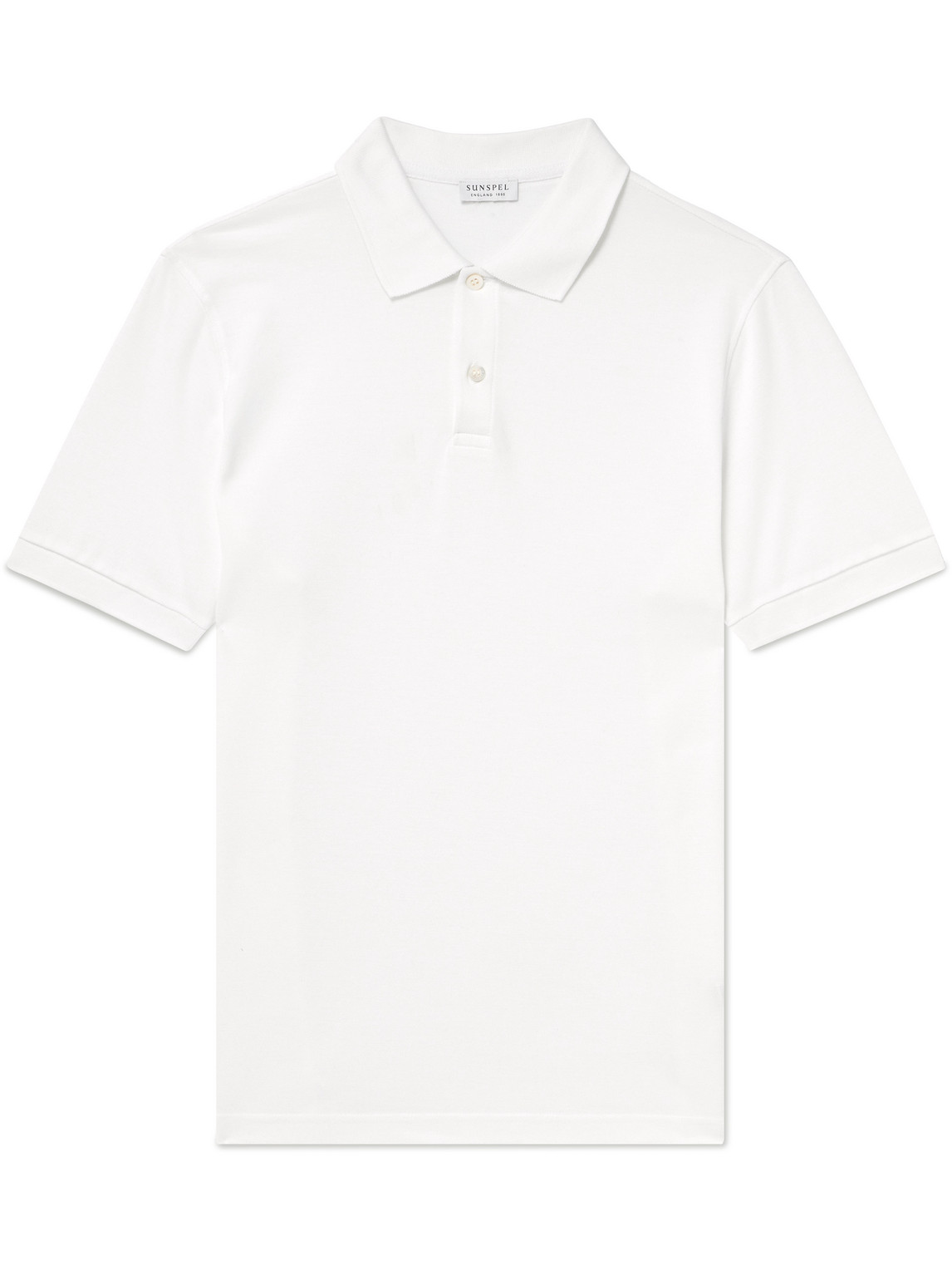 Sunspel Cotton-piqué Polo Shirt In Unknown