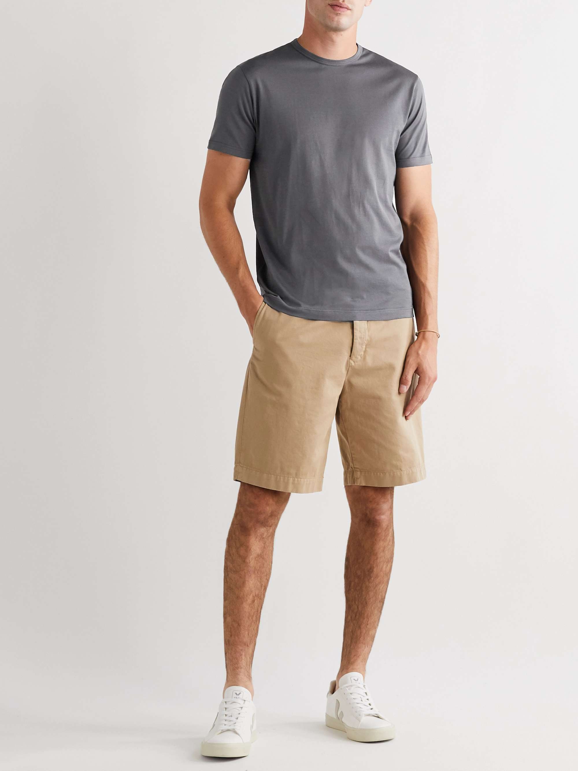 SUNSPEL Supima Cotton-Jersey T-Shirt