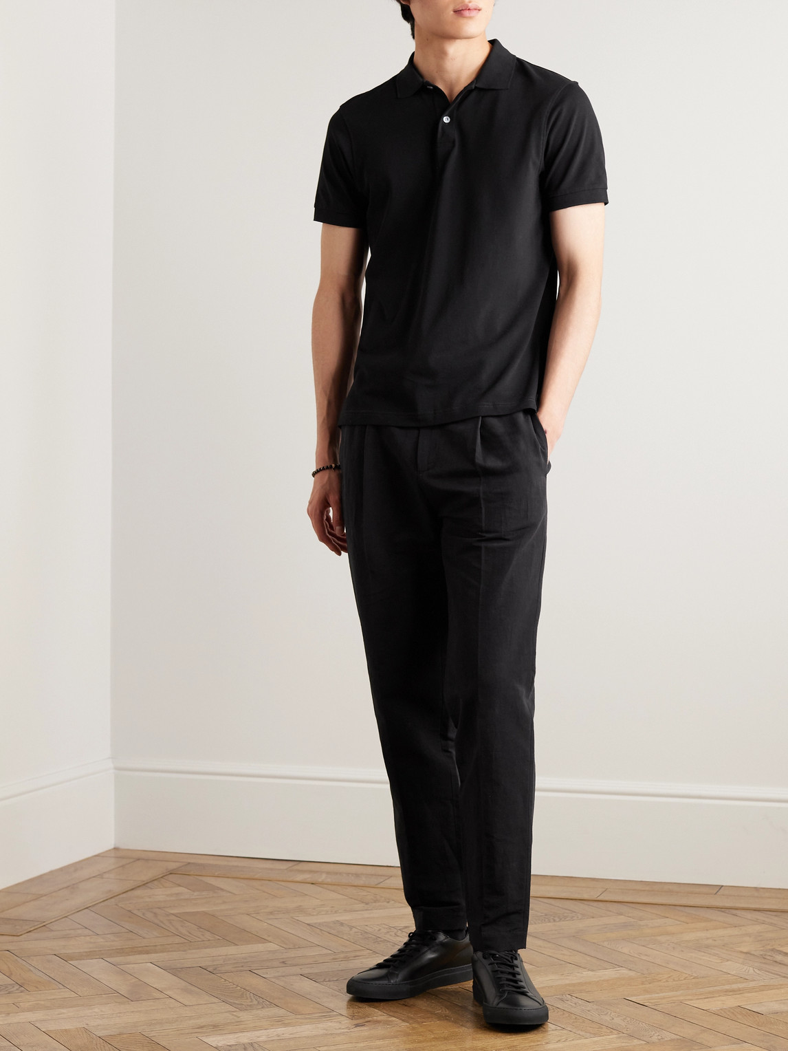 Cotton-Piqué Polo Shirt