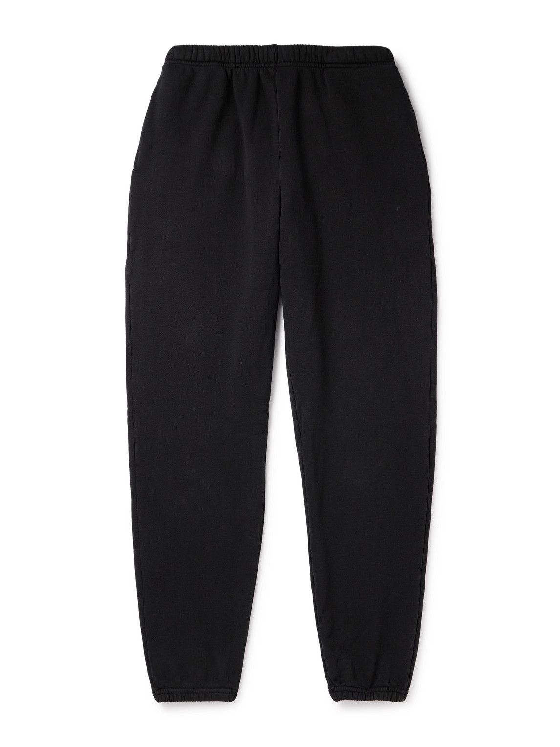 Tapered Garment-Dyed Cotton-Jersey Sweatpants