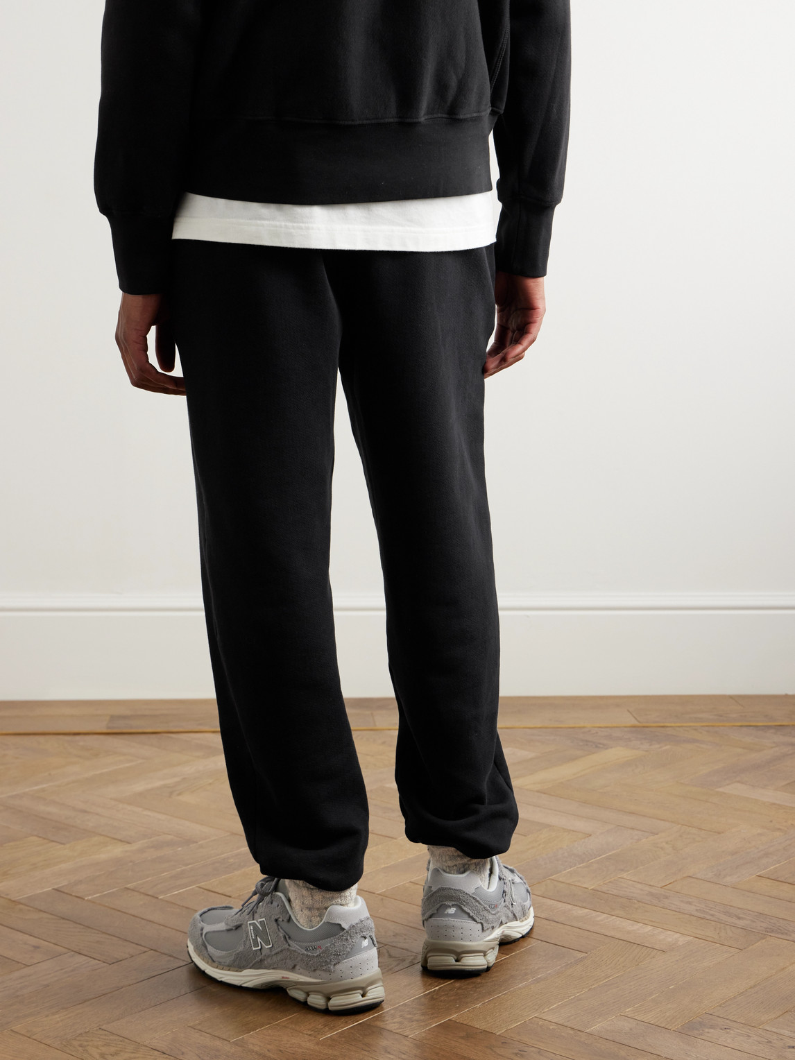 Heavyweight Structured-Fleece Cotton-Jersey Hoodie
