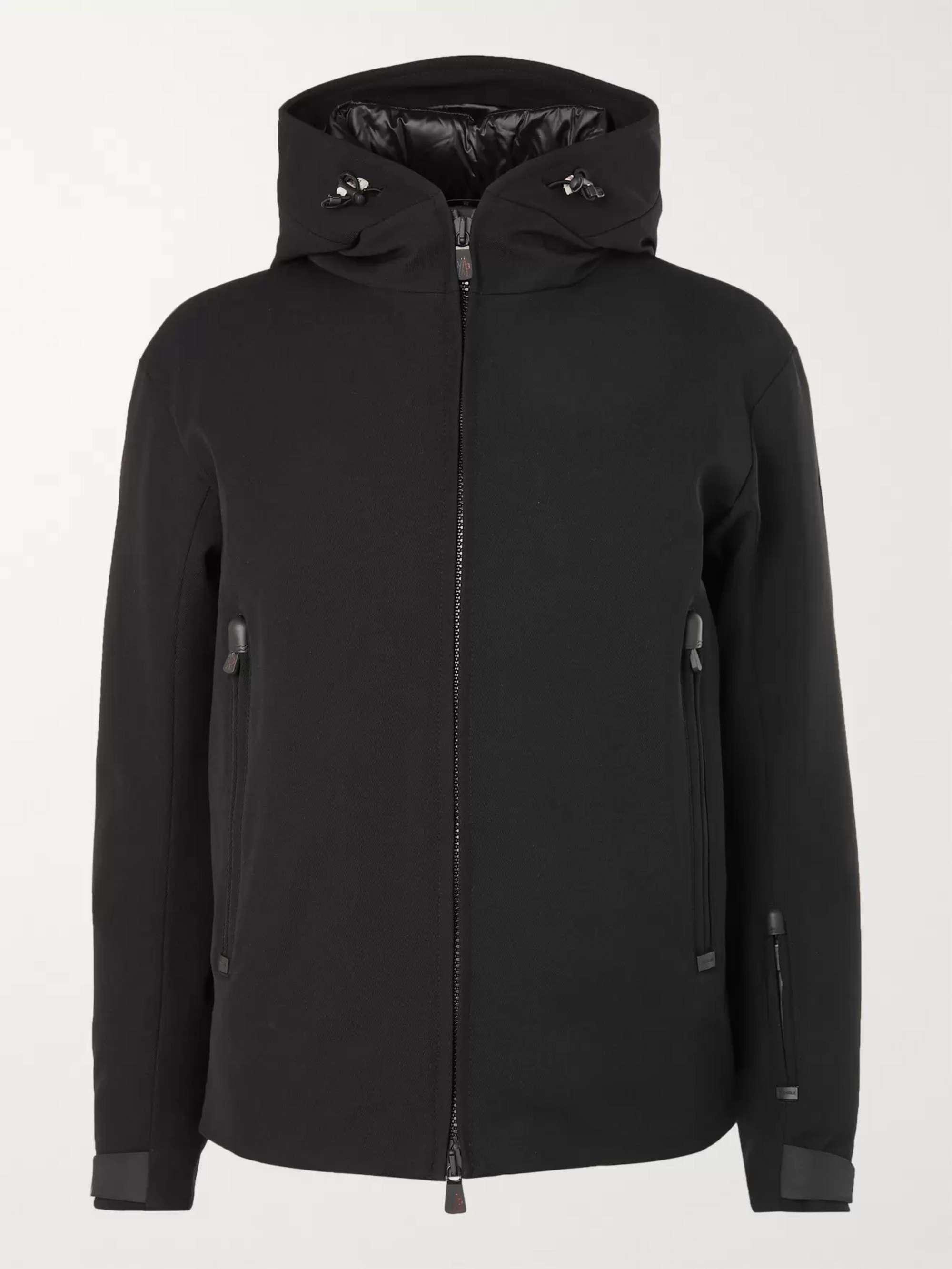 MONCLER GRENOBLE Praz Hooded Twill Down Jacket