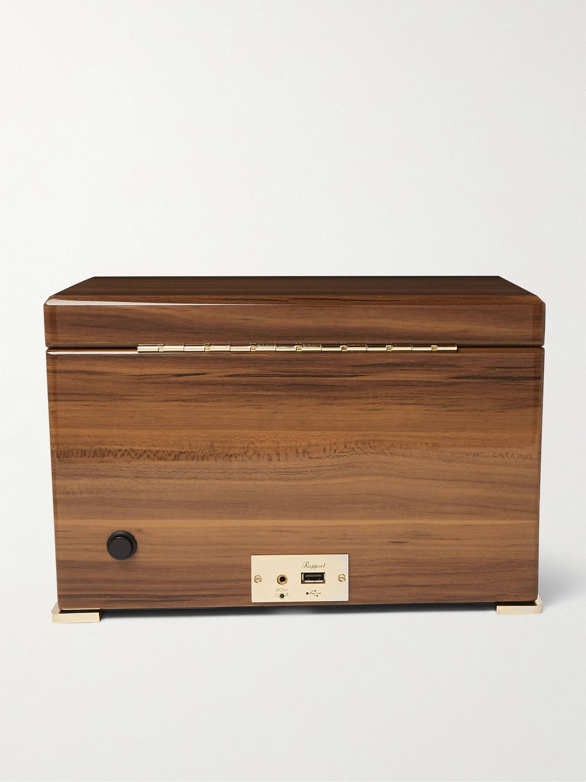 RAPPORT LONDON Perpetua III Lacquered Ebony Watch Winder