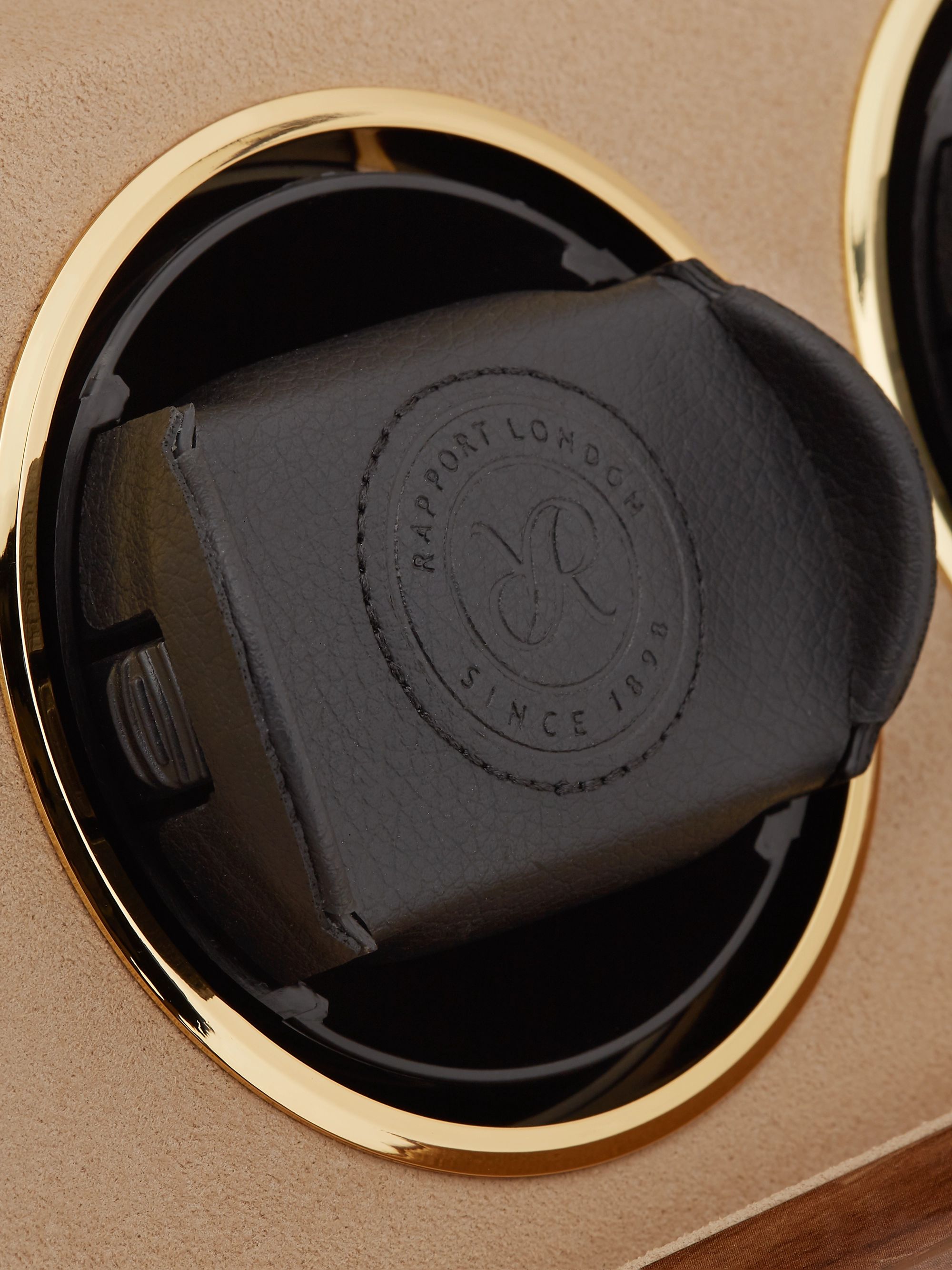 RAPPORT LONDON Perpetua III Lacquered Ebony Watch Winder
