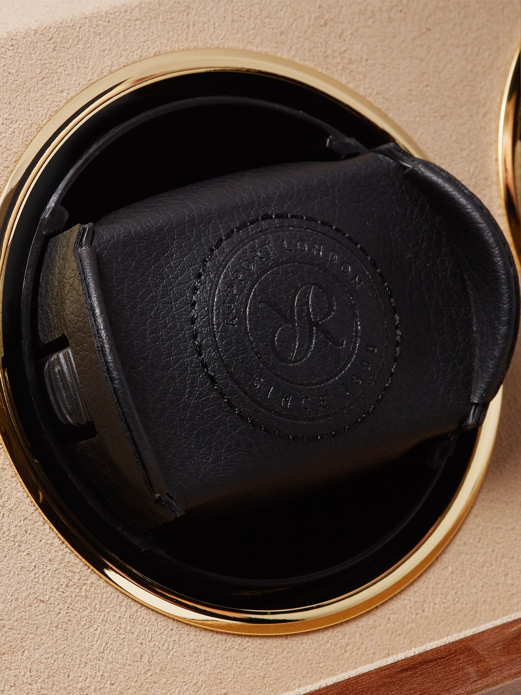 RAPPORT LONDON Perpetua III Lacquered Walnut Watch Winder