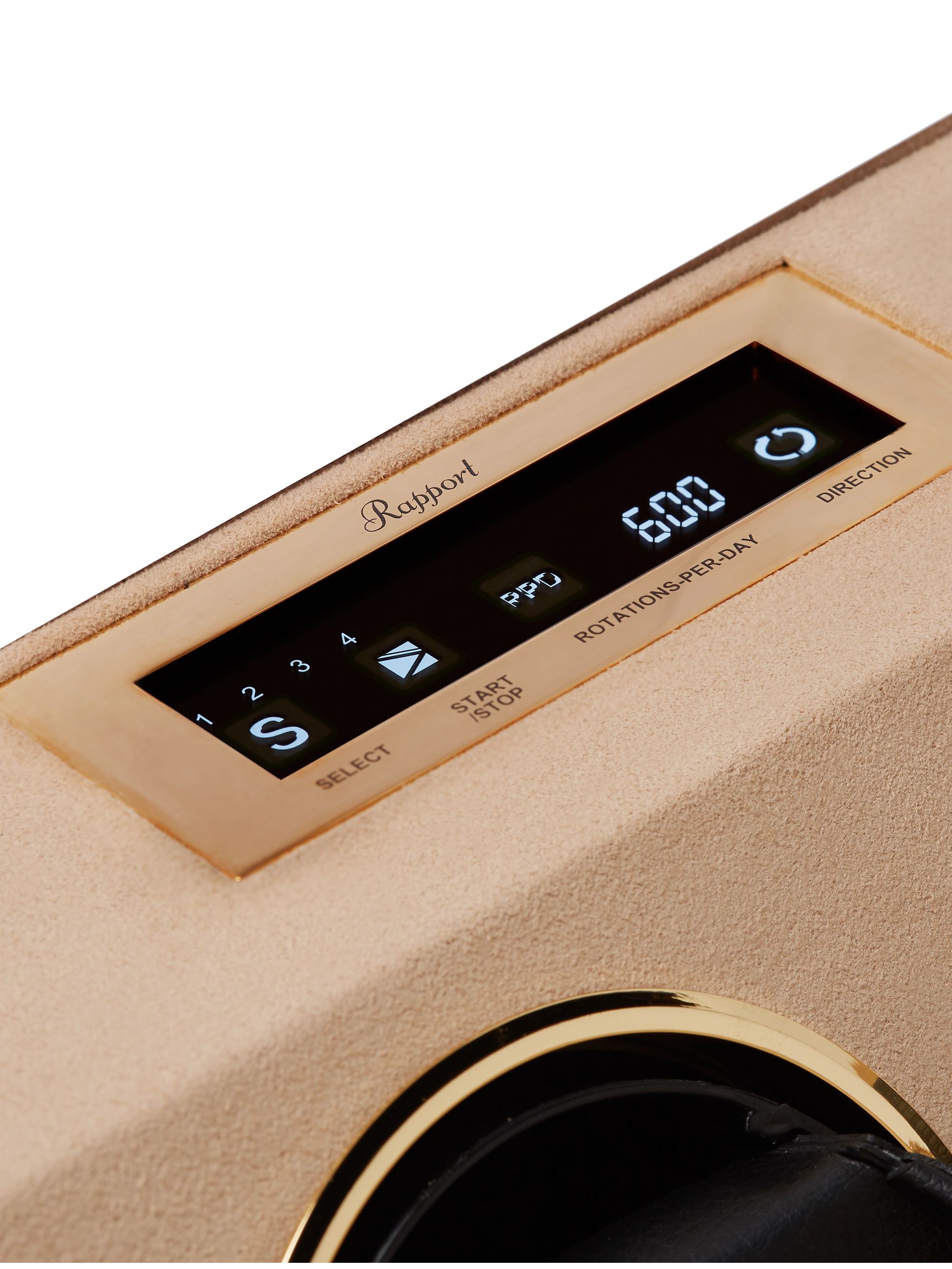 RAPPORT LONDON Perpetua III Lacquered Walnut Watch Winder